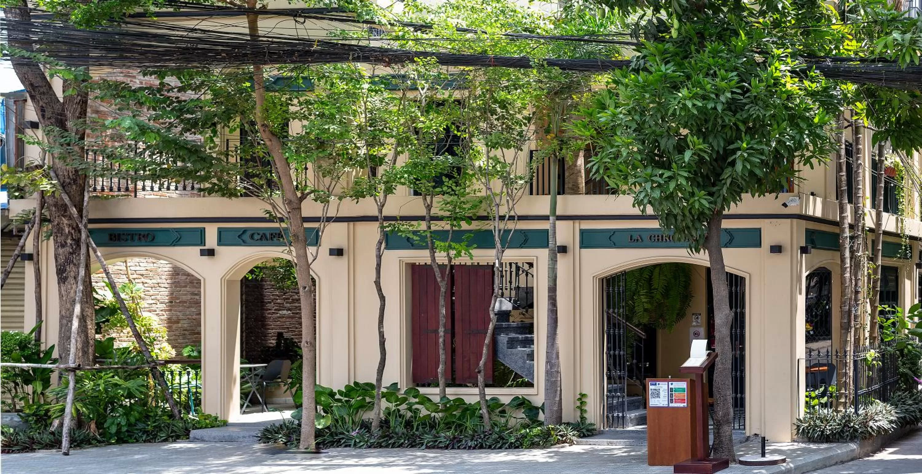 Property building in La Chronique Hotel