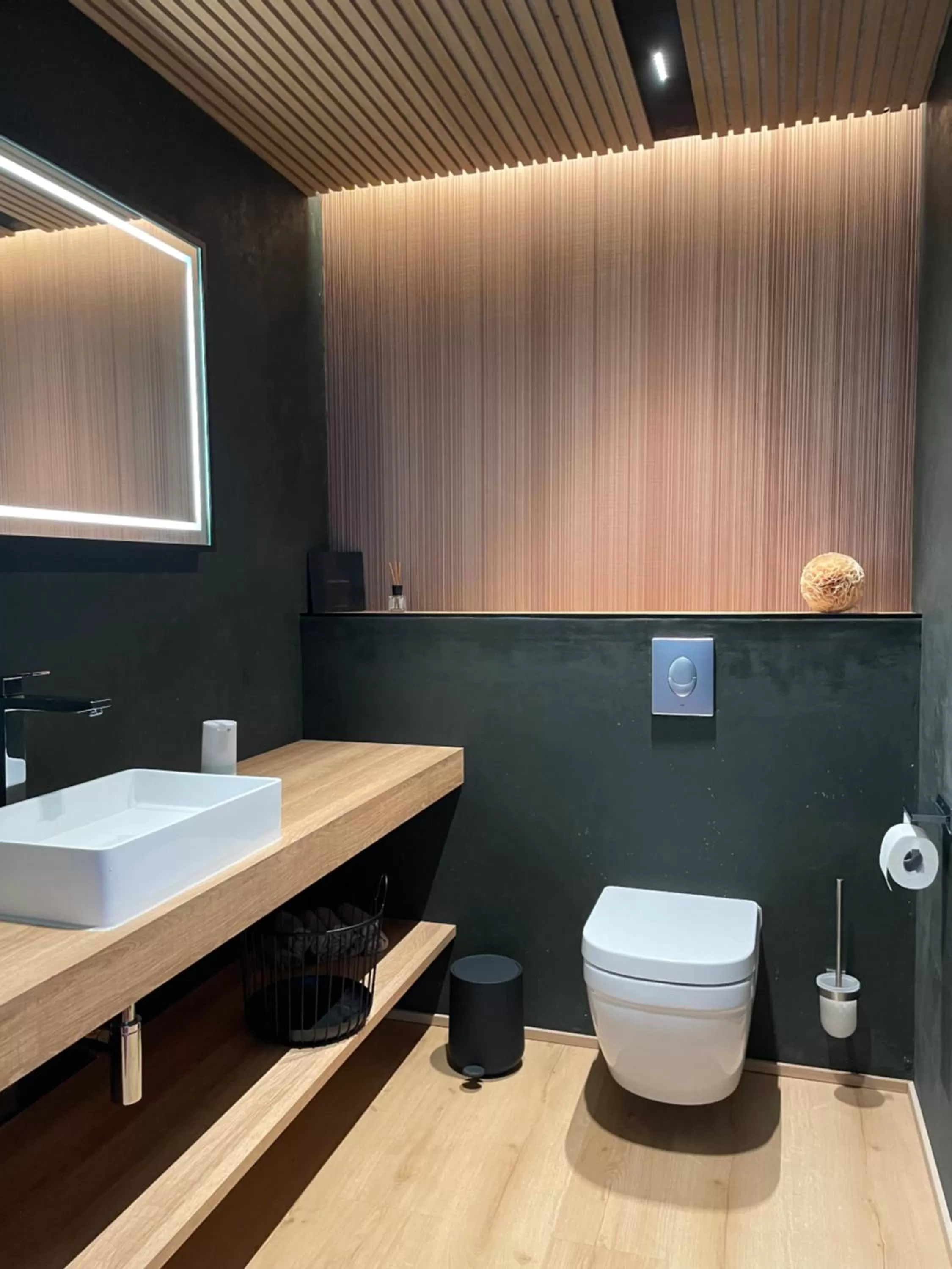 Toilet in Landhotel Broda