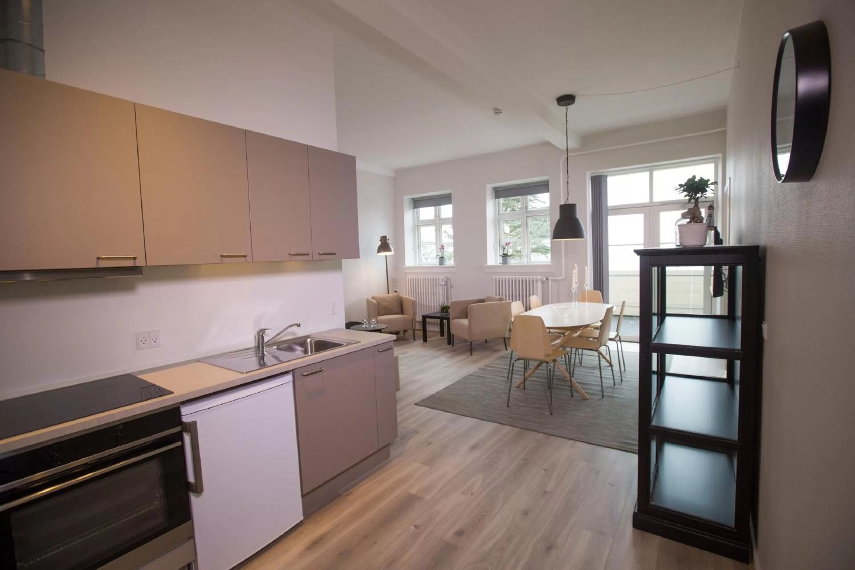 Kitchen or kitchenette, Kitchen/Kitchenette in Hotel Residens Møen