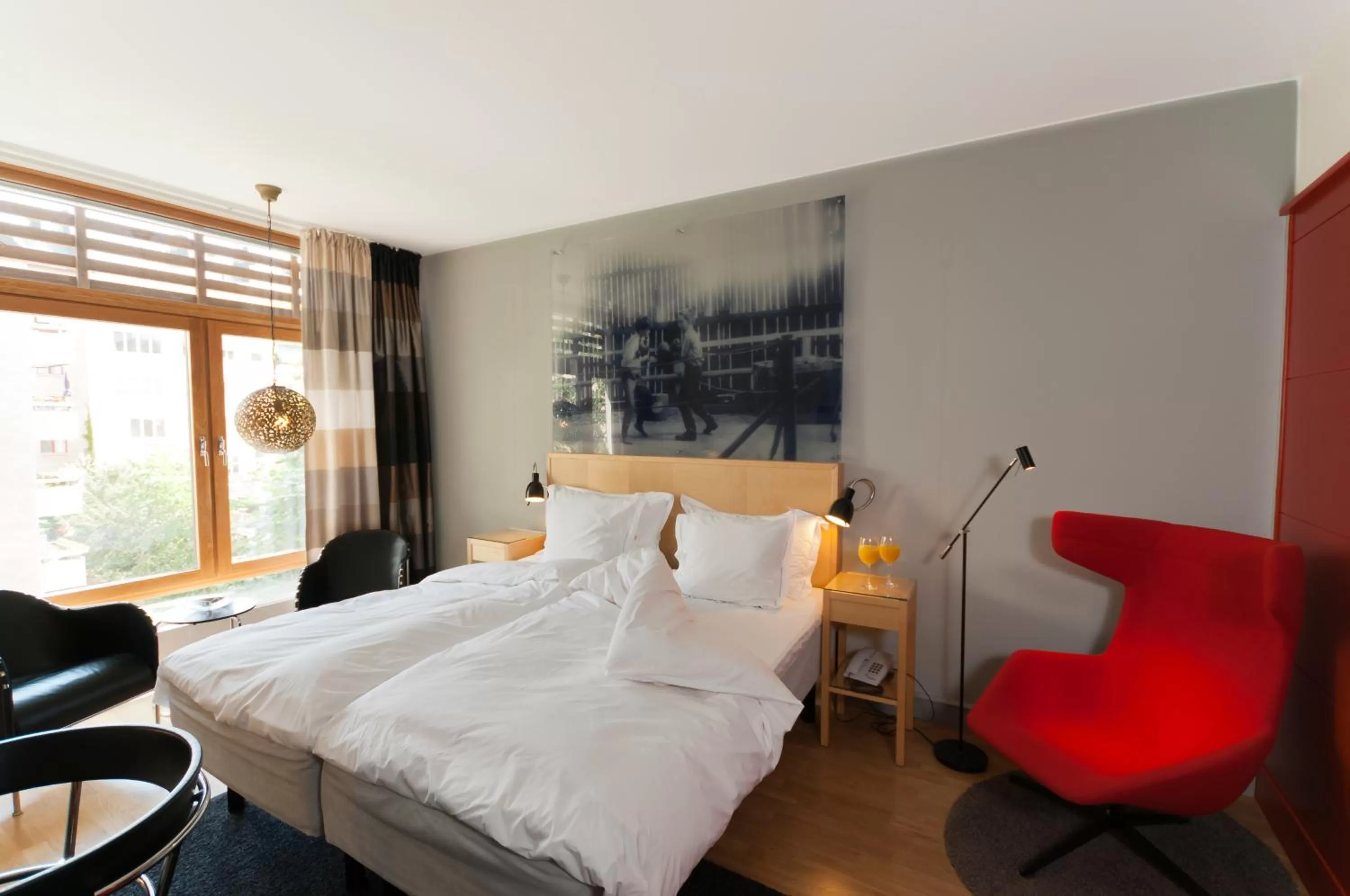 Photo of the whole room, Bed in Hotel Rival