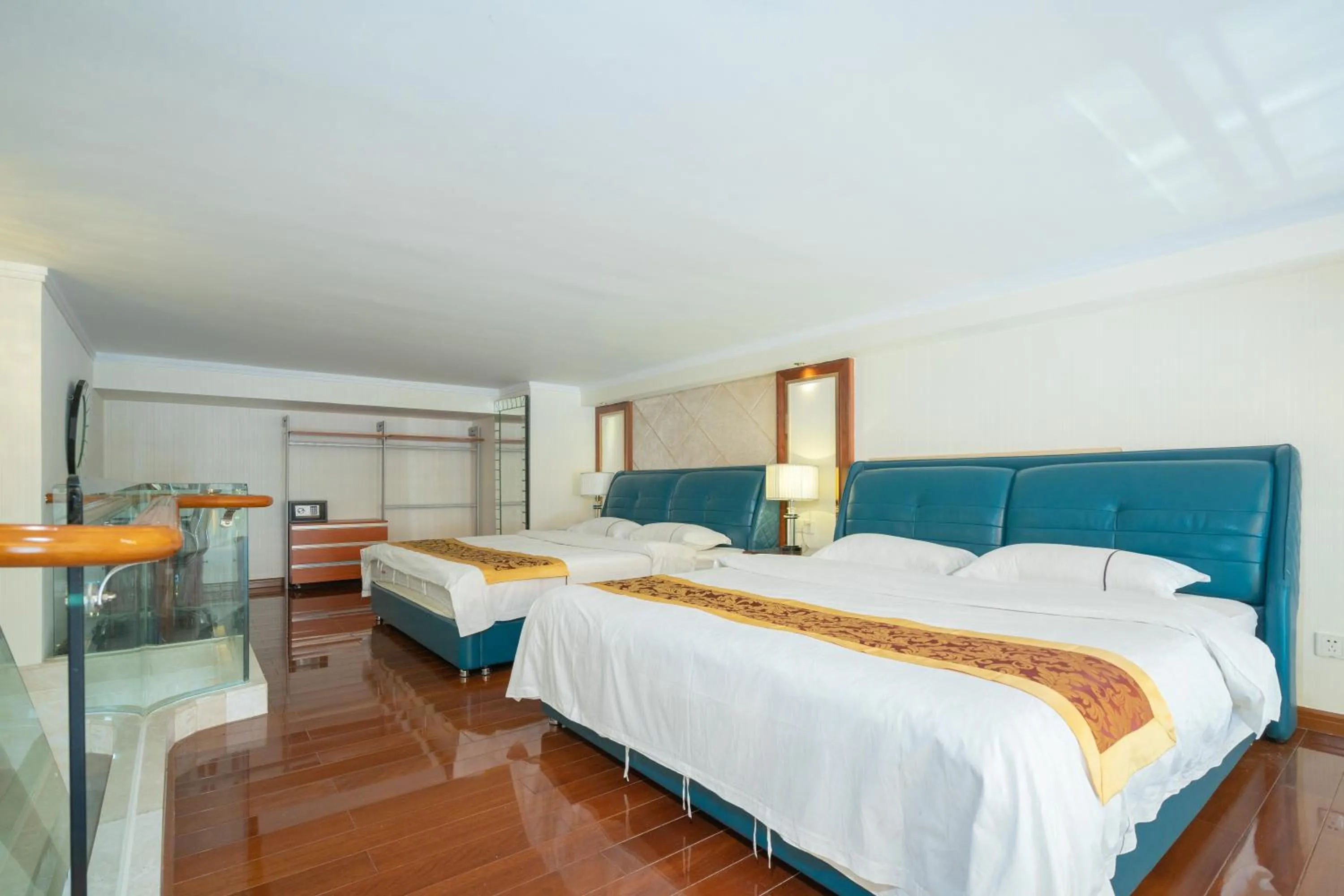 Bed in Guangzhou Hakka Apartment Beijing Road