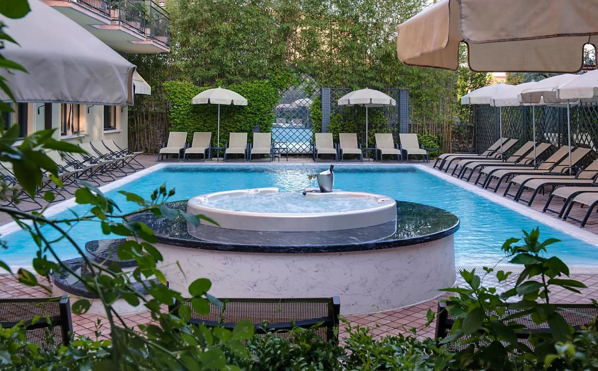 Swimming pool in Palace Hotel San Pietro