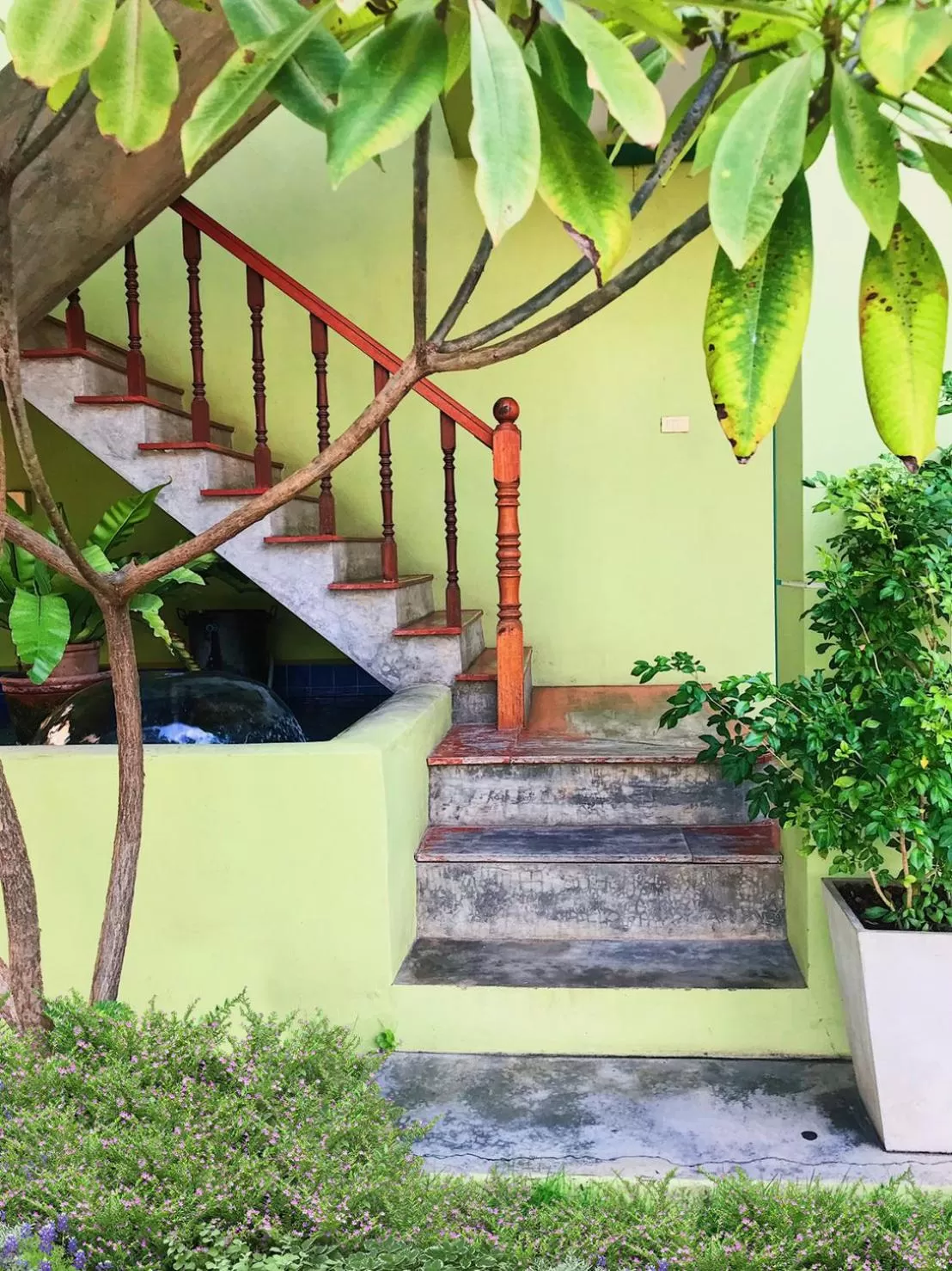 Garden in Nine Smiths Hotels Chiangmai