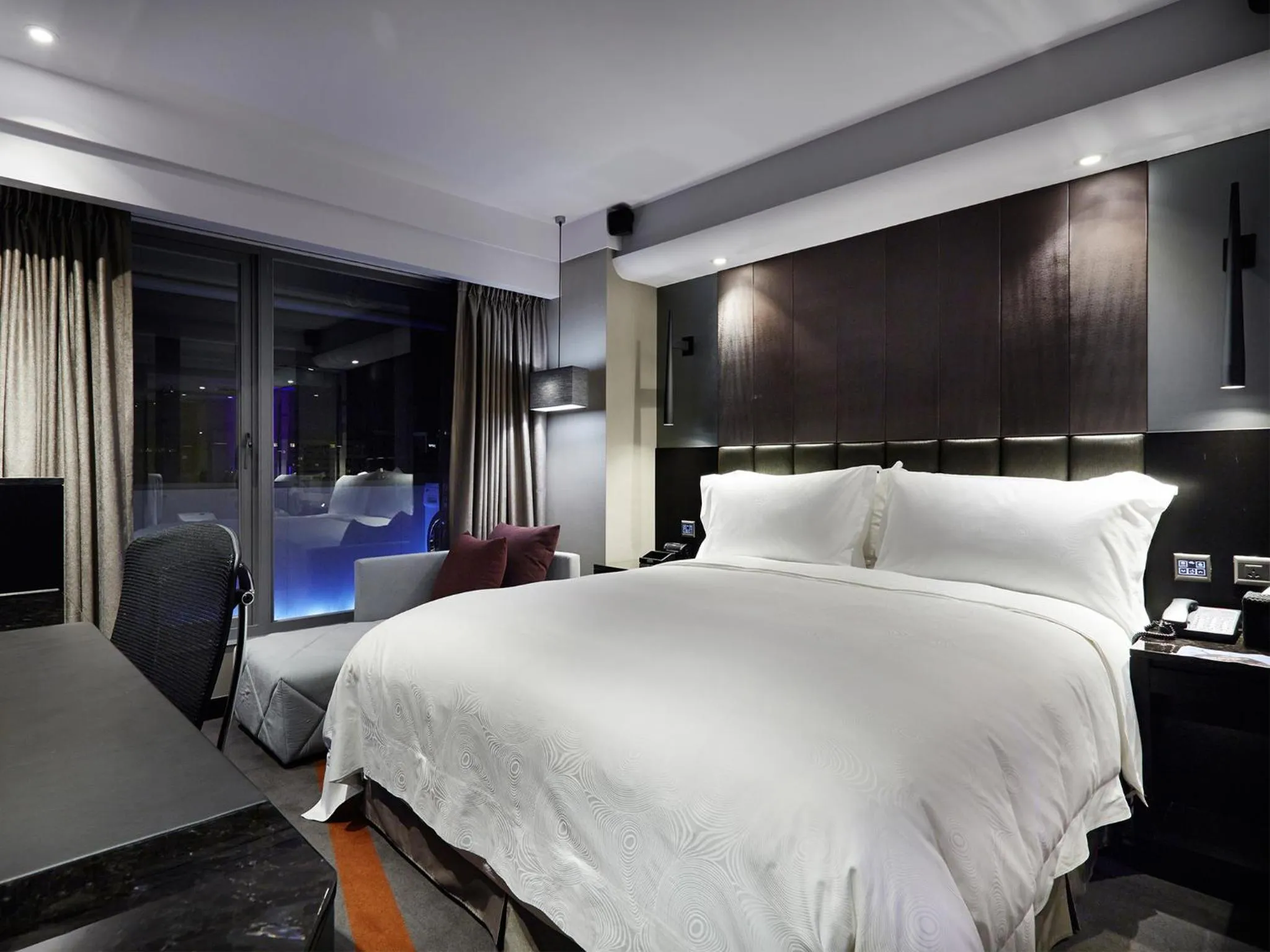 Bed in The Tango Hotel Taipei FuHsing