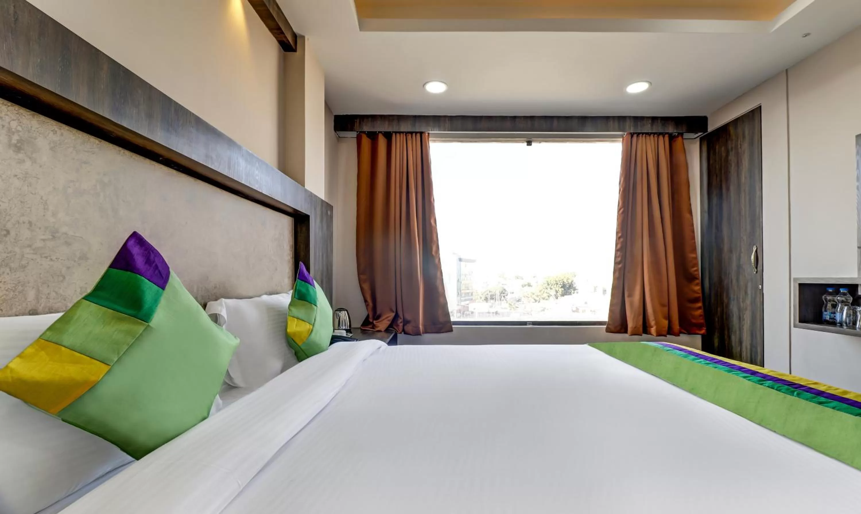 Bed in Hotel Bikalal, Bikaner