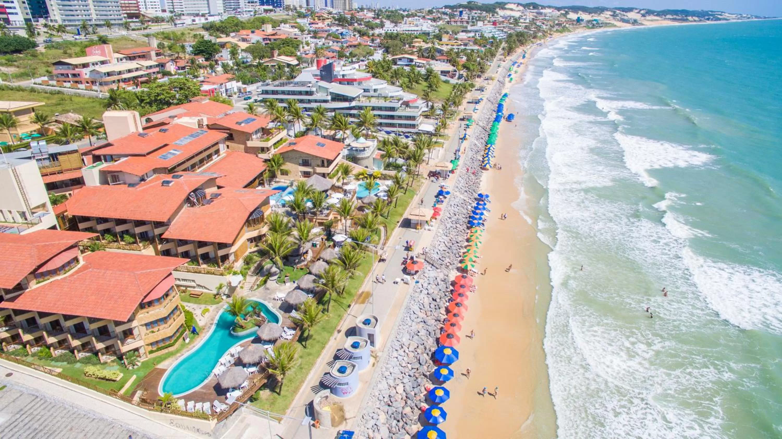 Bird's eye view in Visual Praia Hotel