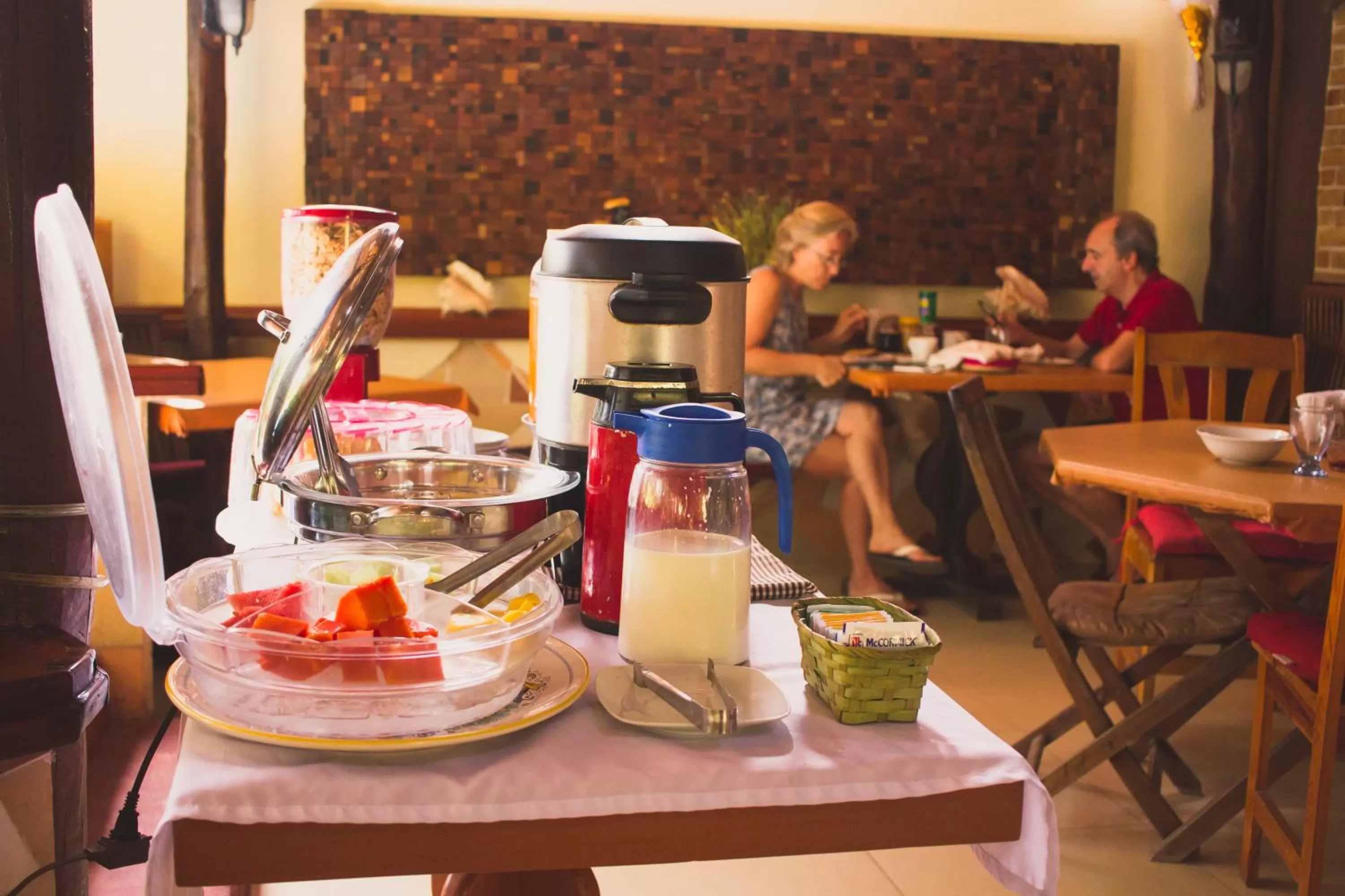 Food and drinks in Cocos Cabañas Playa del Carmen Adults Only