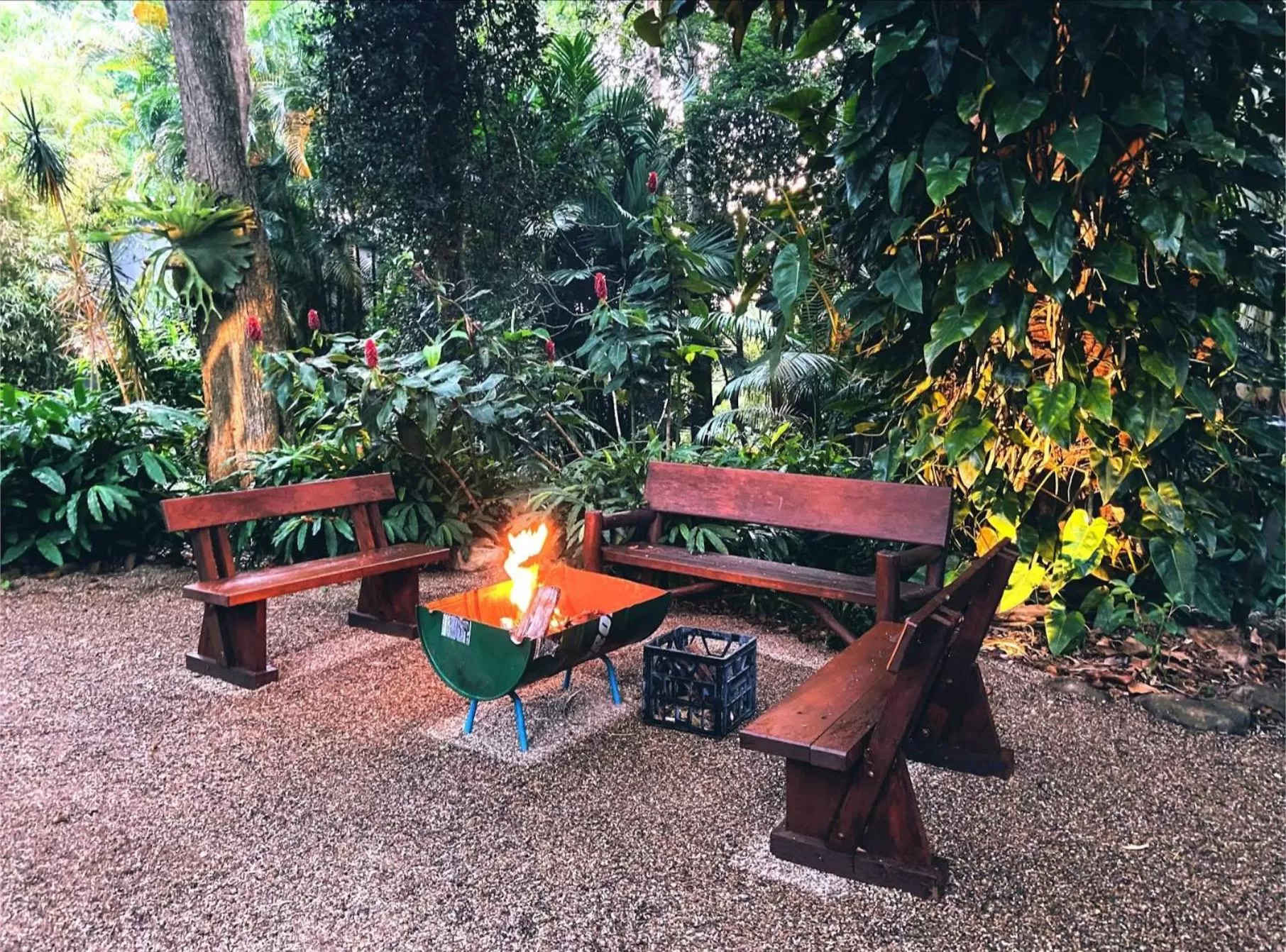 Garden in Taman Sari Luxury Private Pavilions - Pet Friendly Accomodation