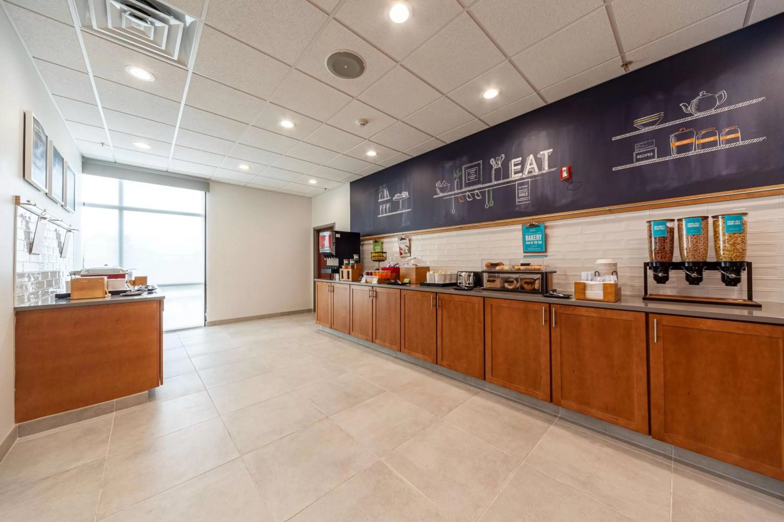 Breakfast in Hampton Inn Winchester