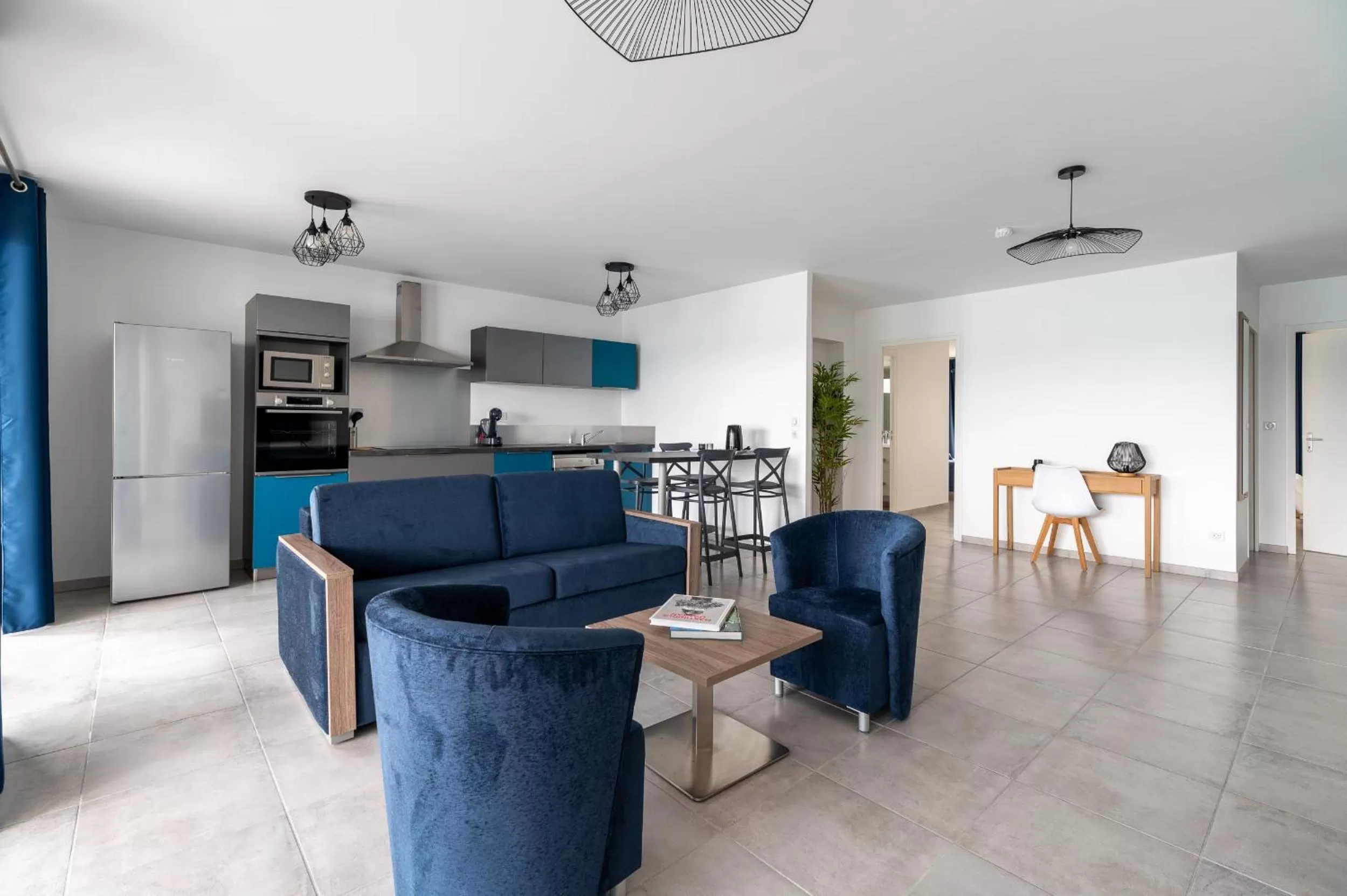 Living room, Seating Area in Résidence Hôtelière Poséidon Caraïbes