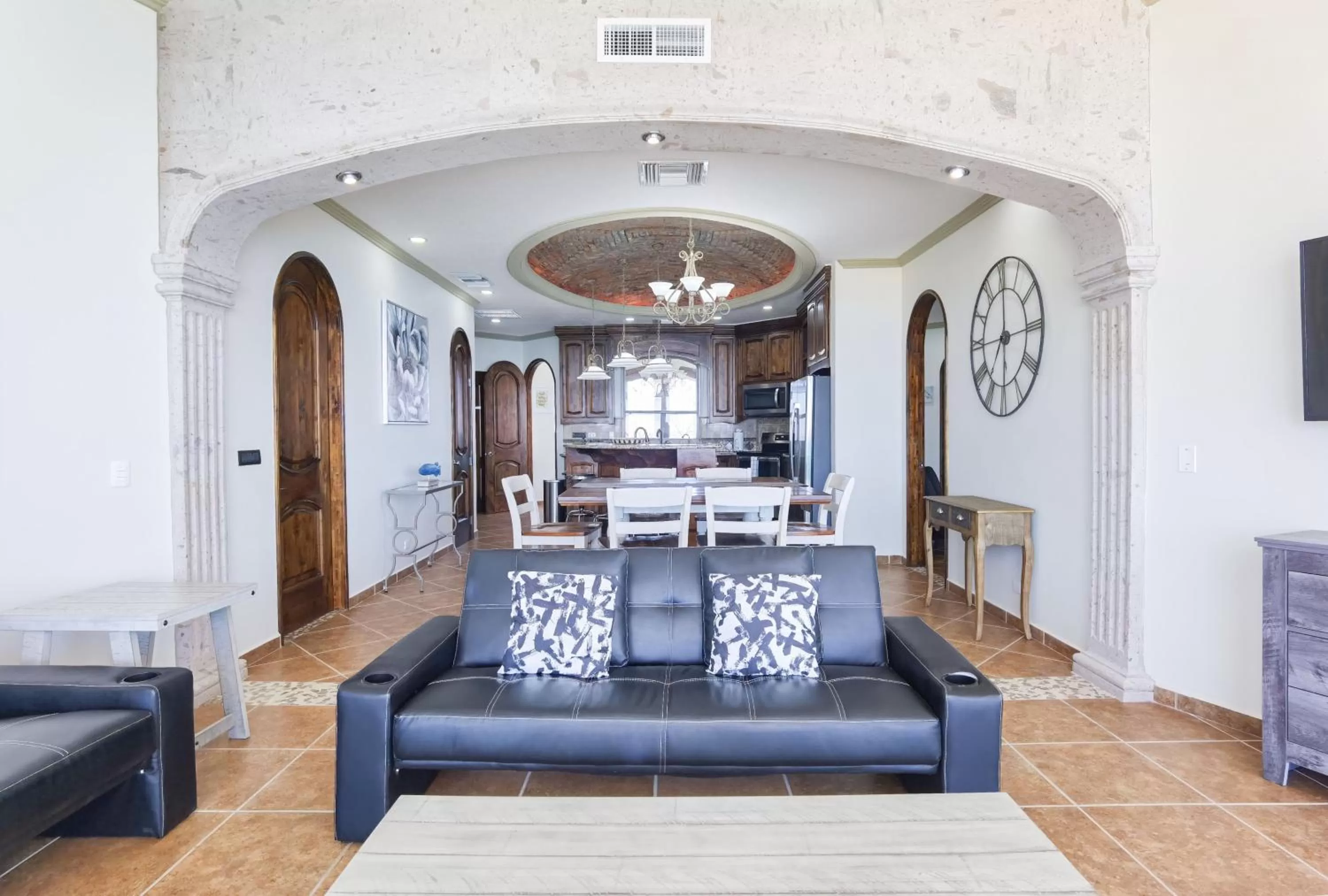 Living room in Esmeralda Beach Resort