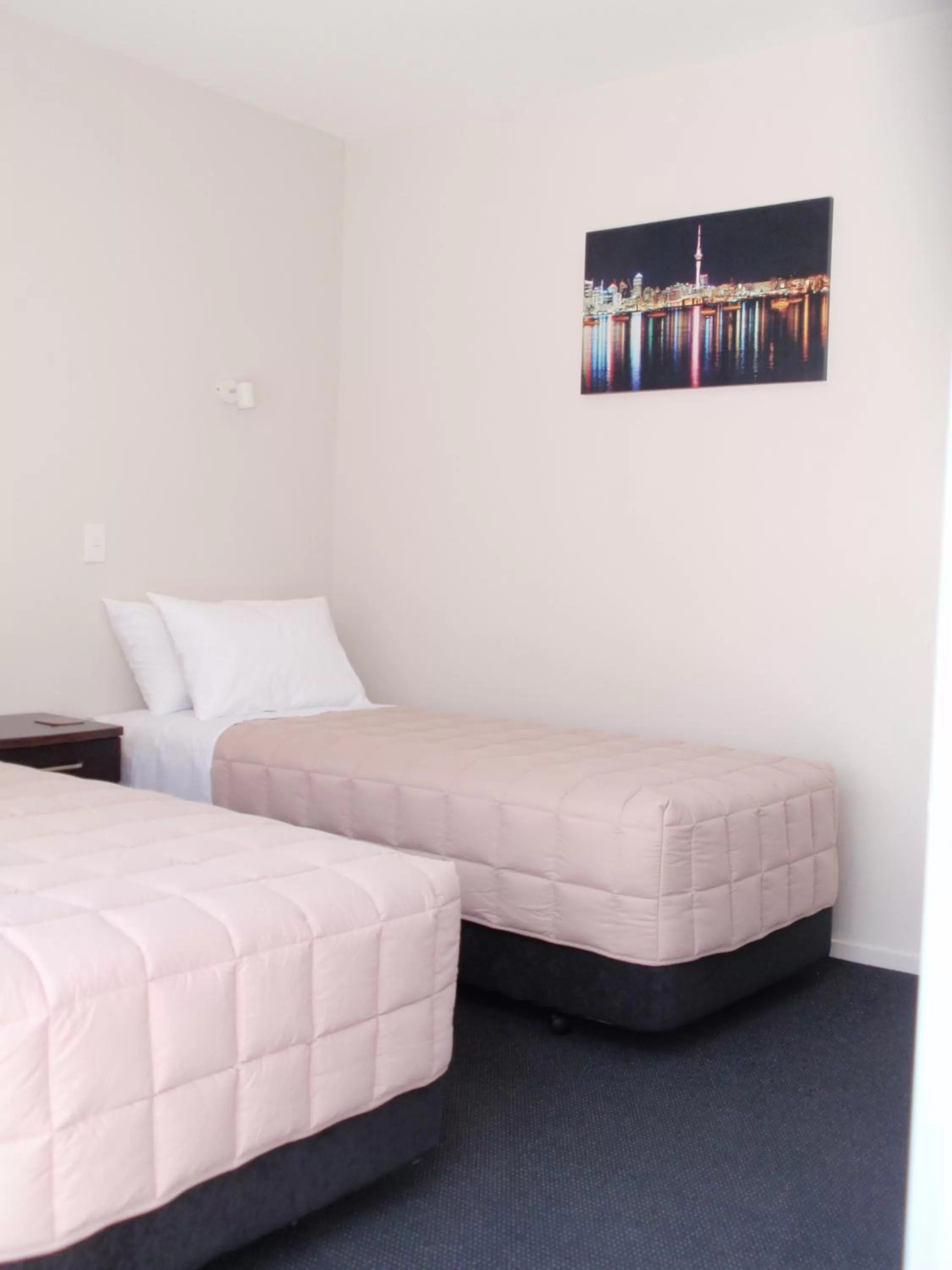 Bed in 319 Addington Motel