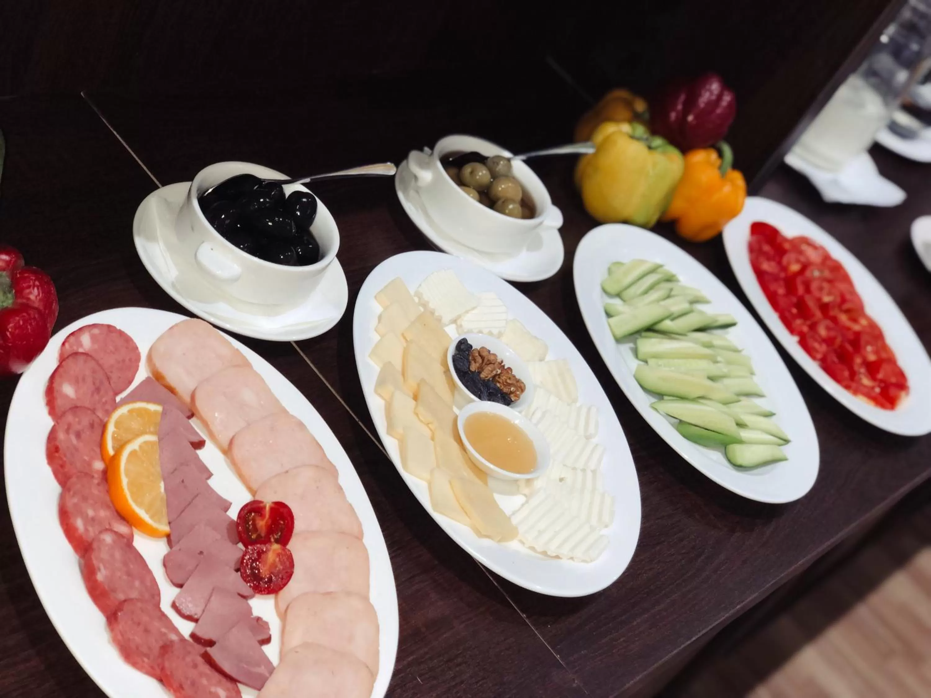 Breakfast in Alliance Hotel Tashkent