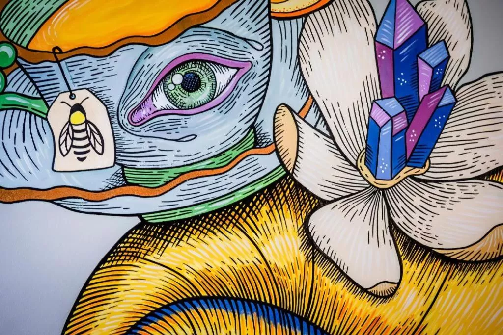 Decorative detail in Tantalo Hotel - Kitchen - Roofbar