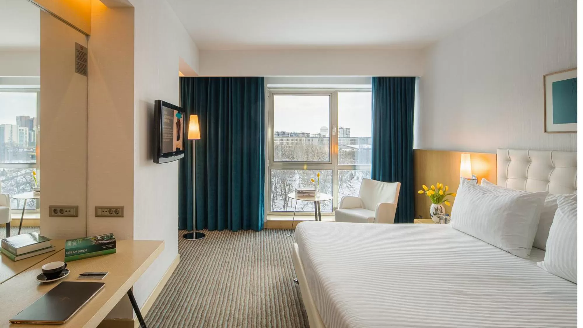 Bed in Wyndham Ankara