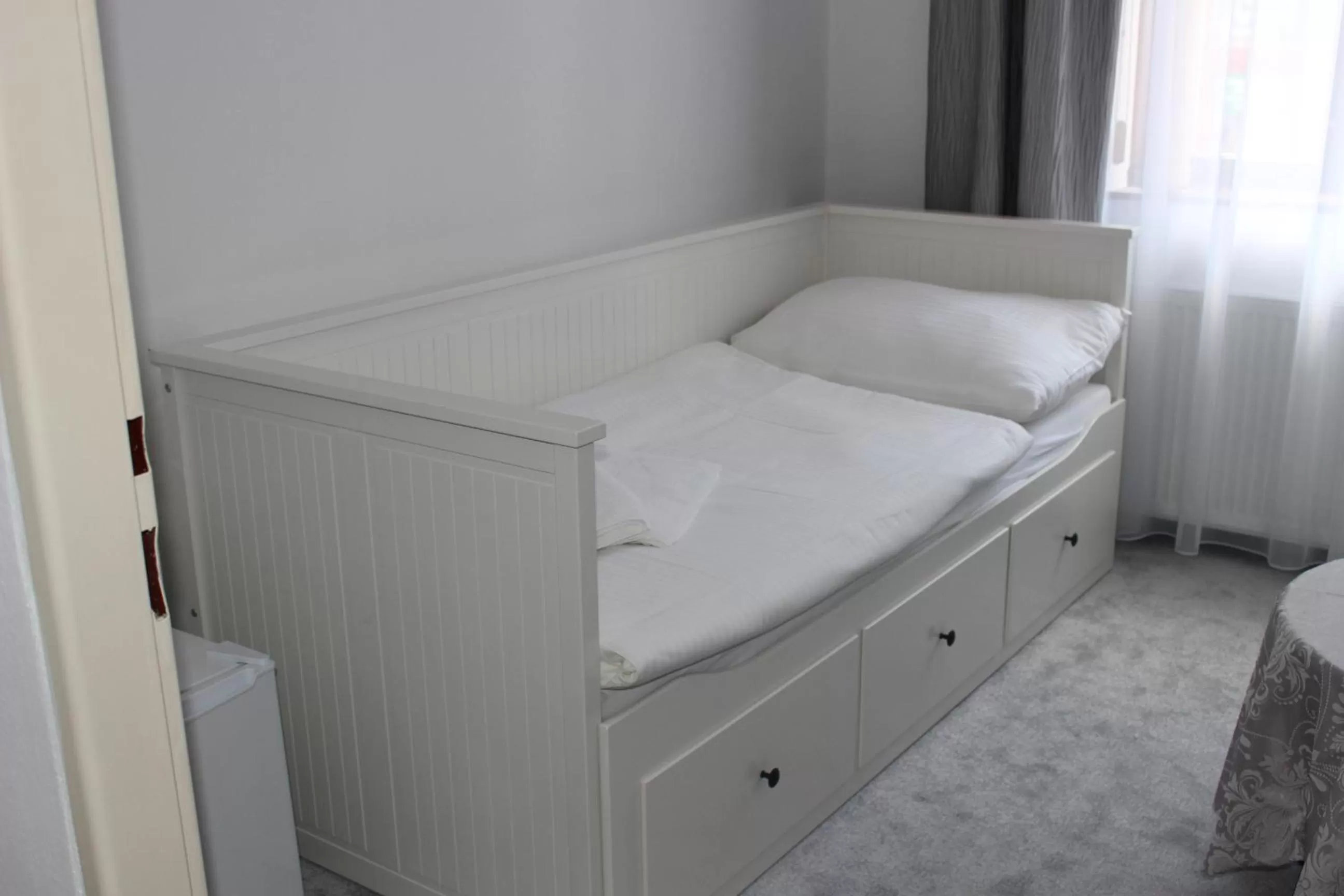 Bed in Hotel Amadeus