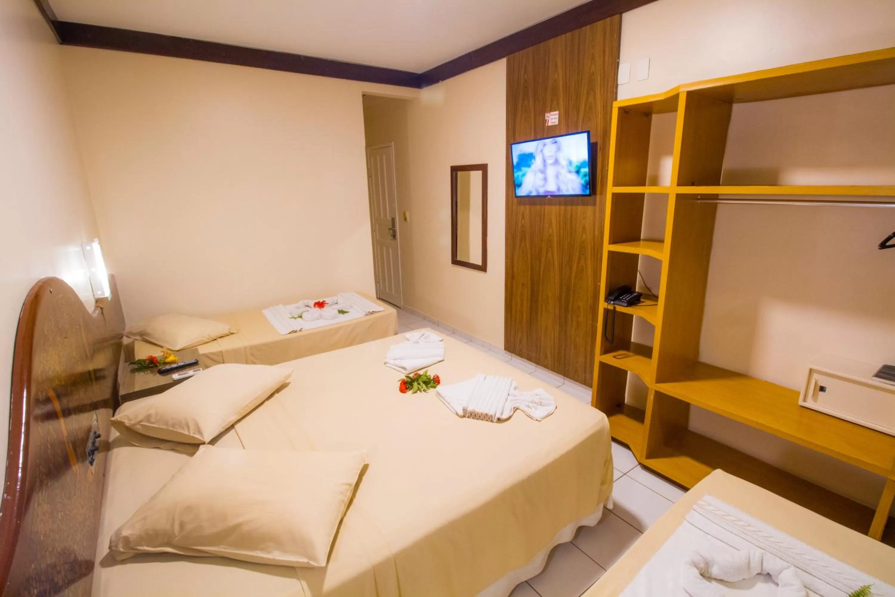 Bedroom, Bed in Rede Andrade Terra Brasil