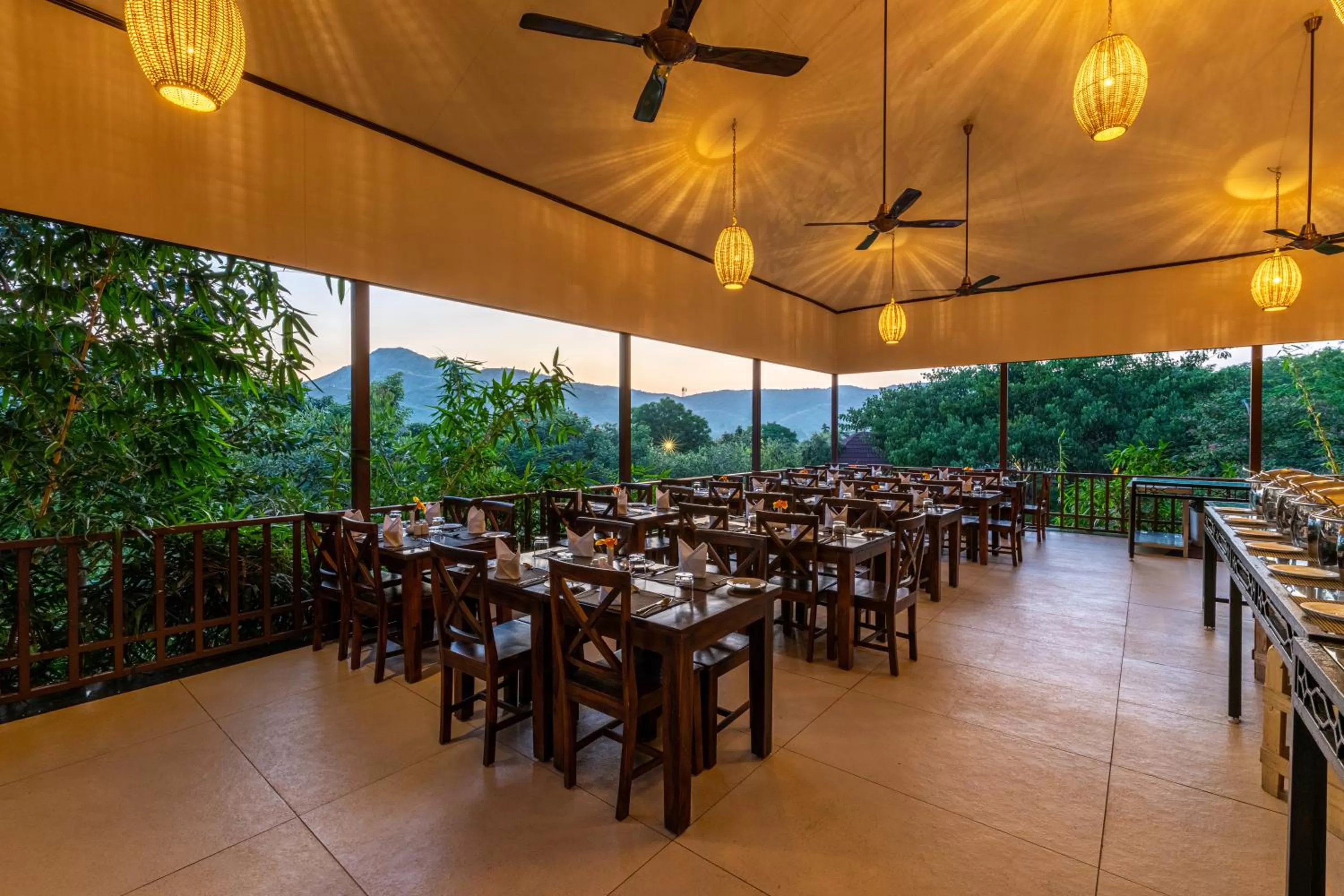 Restaurant/places to eat in The Ananta Udaipur