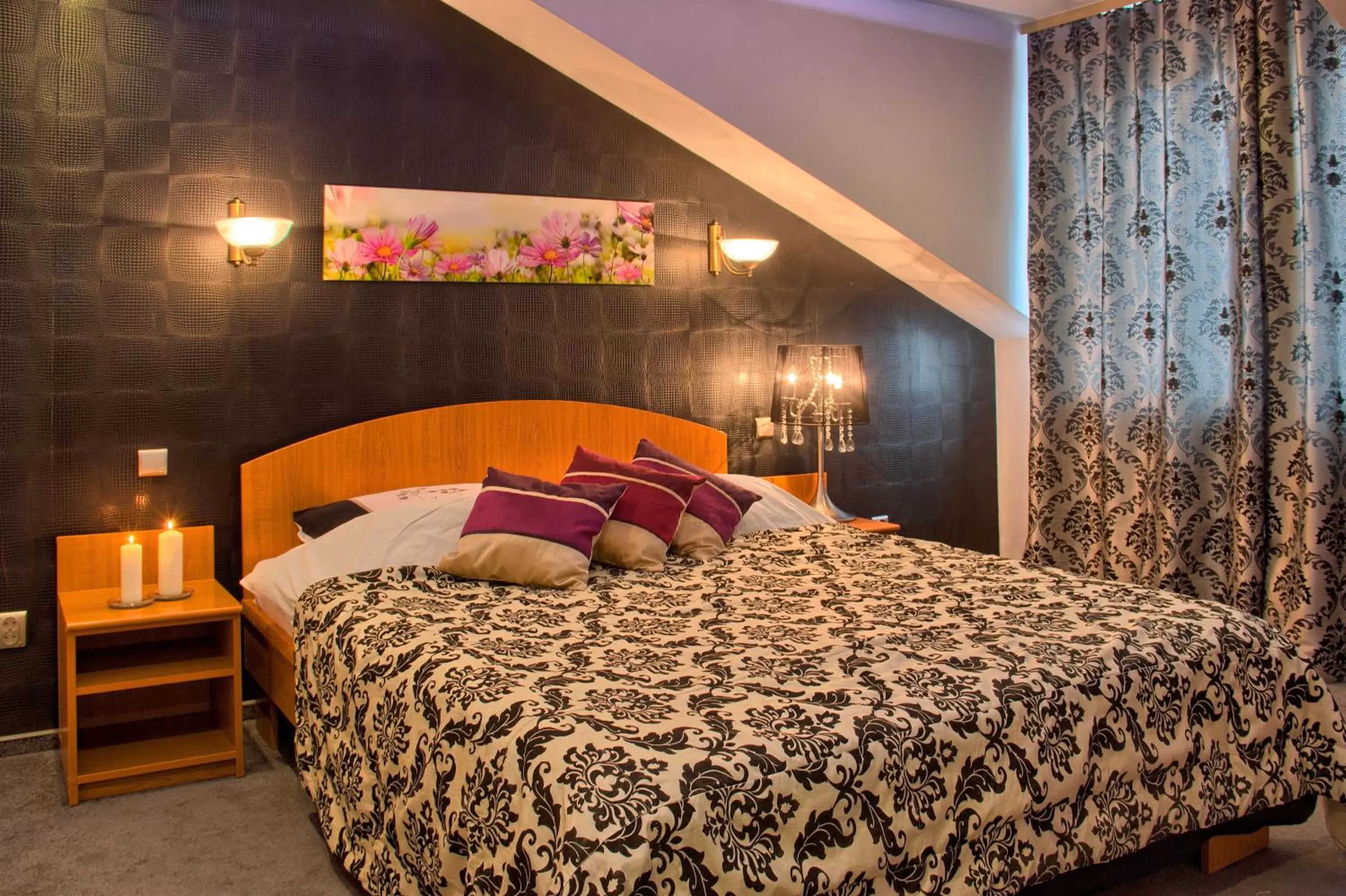 Bed in Hotel Kasieńka