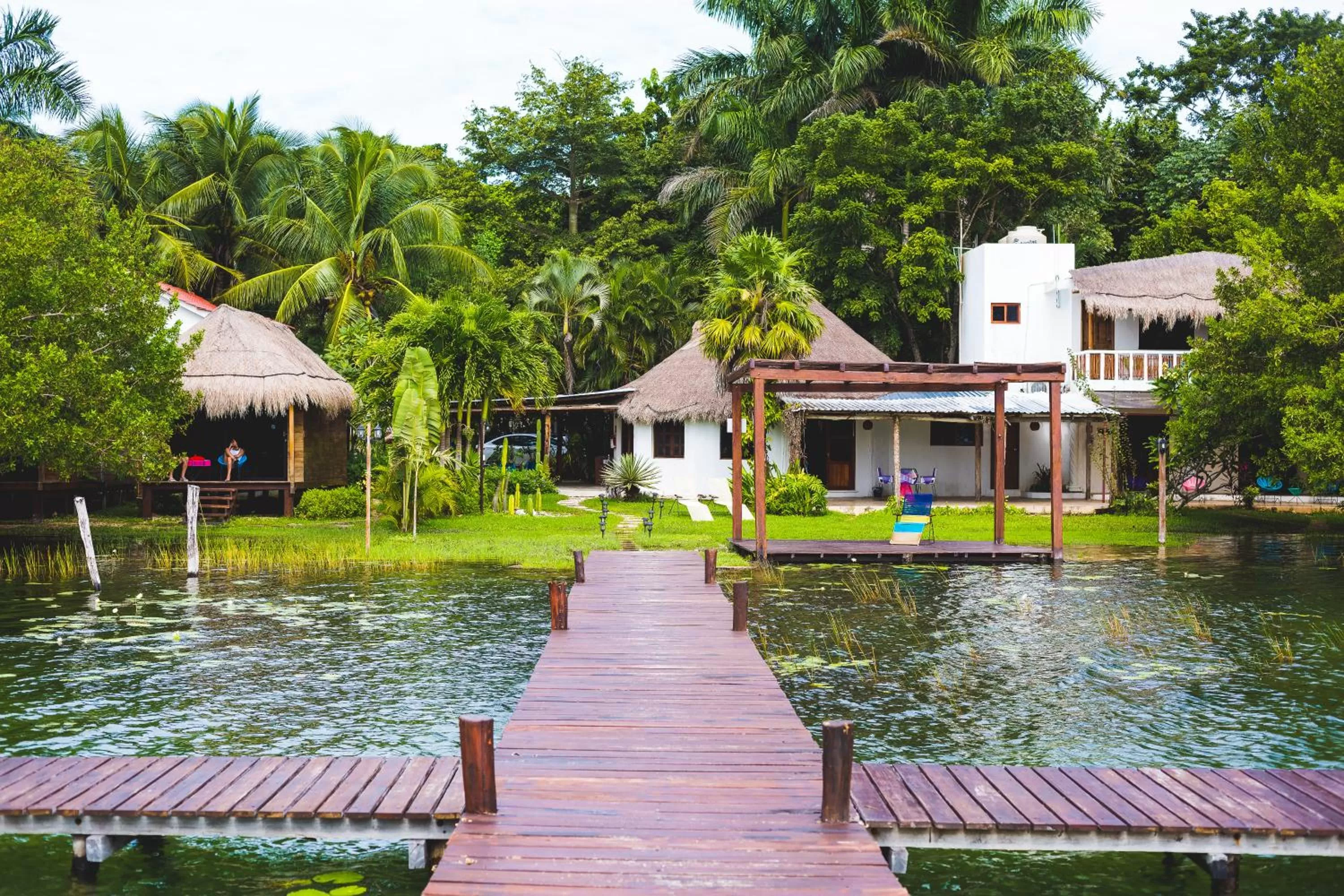 Property building in Casa Shiva Bacalar by MIJ