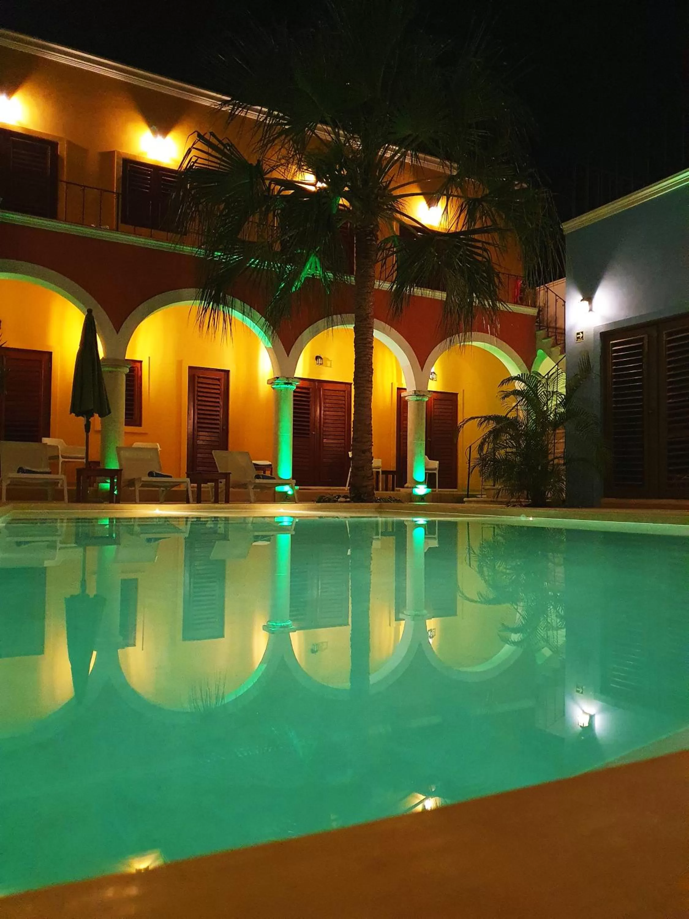 Swimming pool in Merida Santiago Hotel Boutique