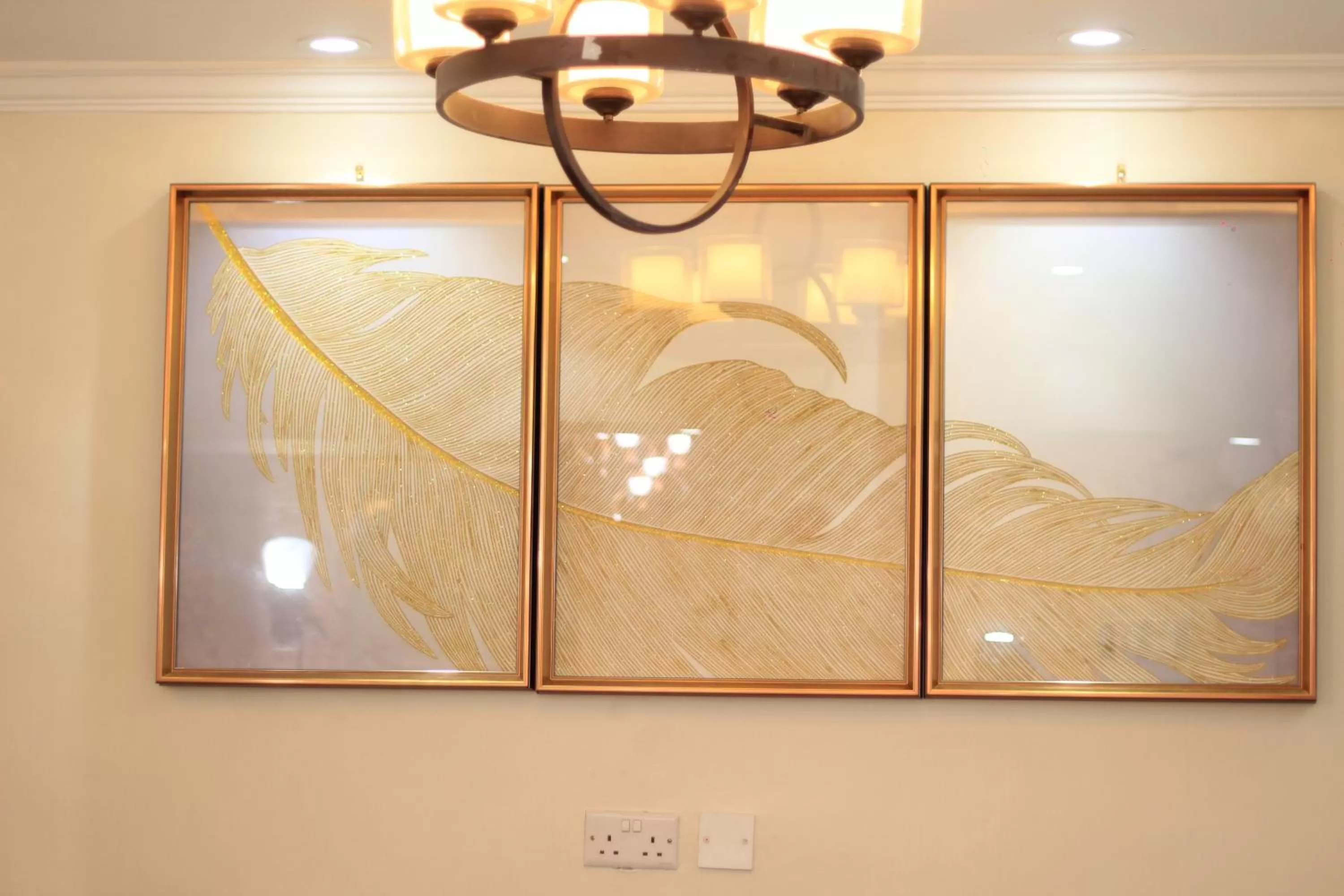 Lobby or reception in Vickmark Hotel