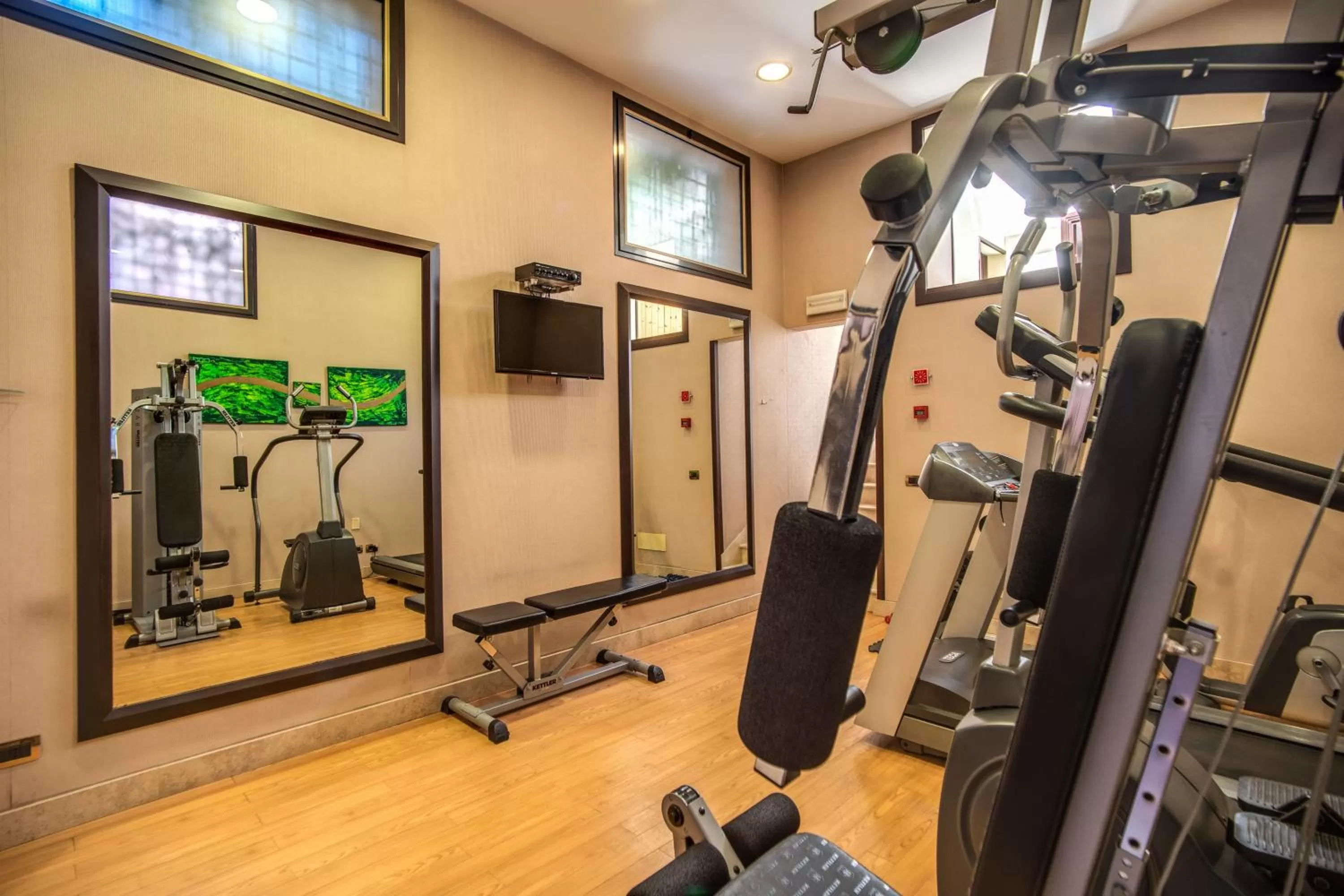 Fitness centre/facilities in Hotel Diocleziano