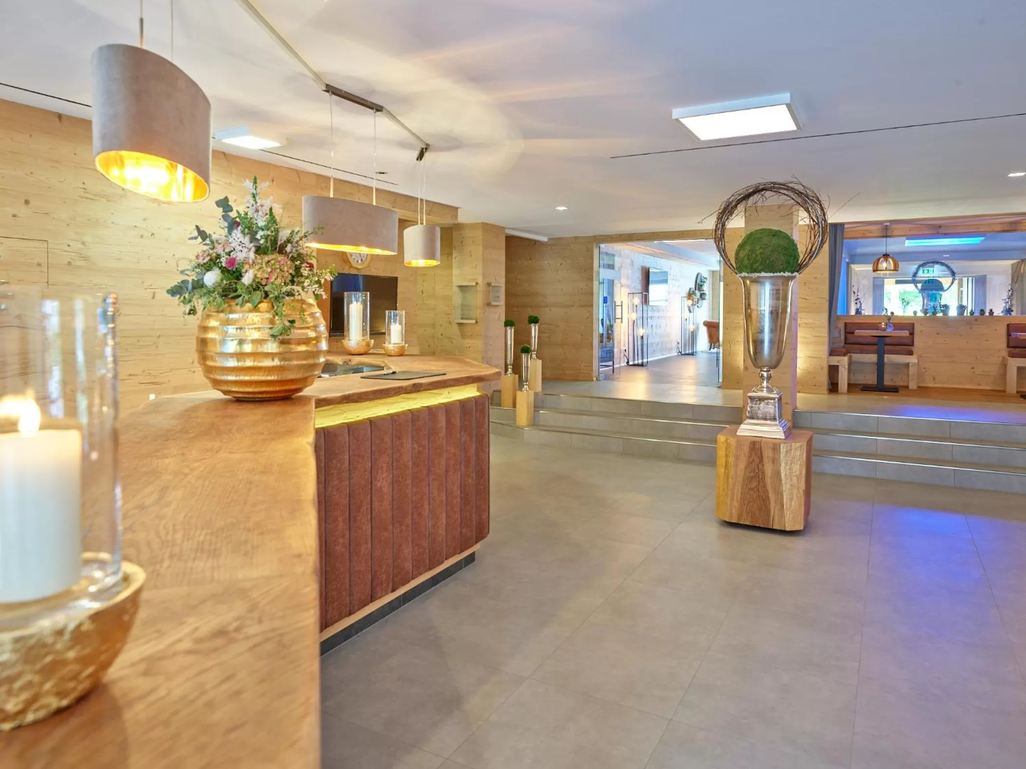 Lobby or reception in Parkhotel Bad Griesbach