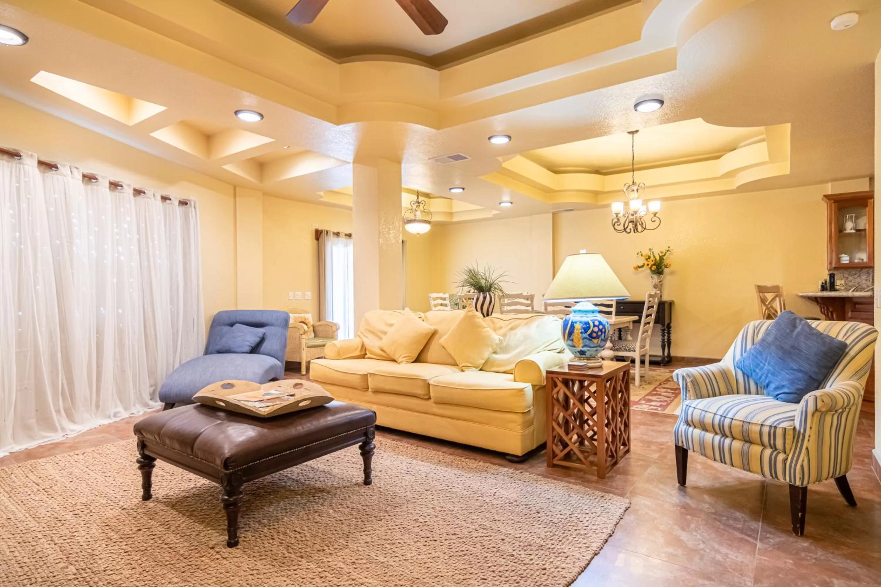 Living room, Seating Area in Lighthouse Beach Villas