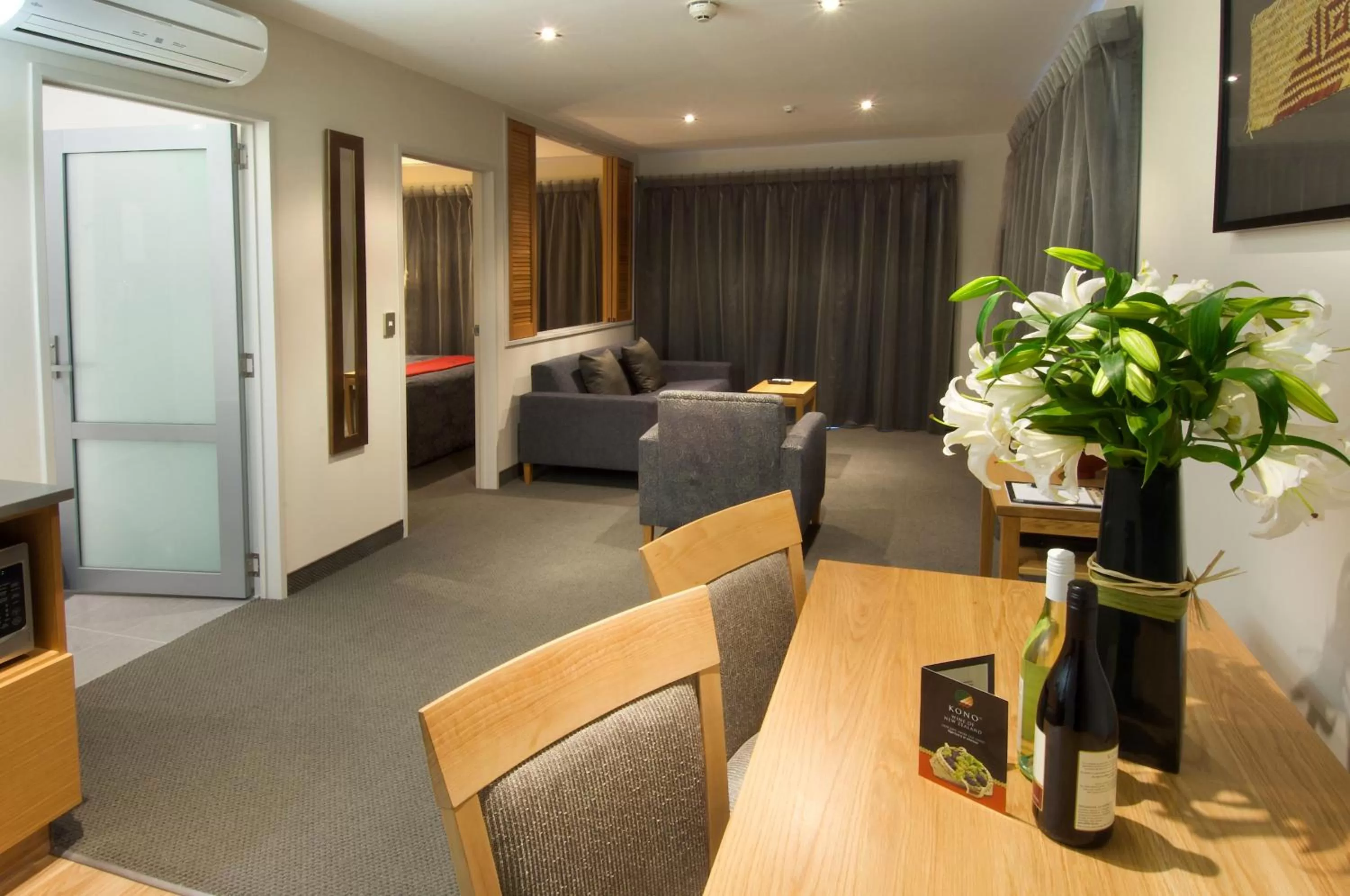 Living room in Wai Ora Lakeside Spa Resort