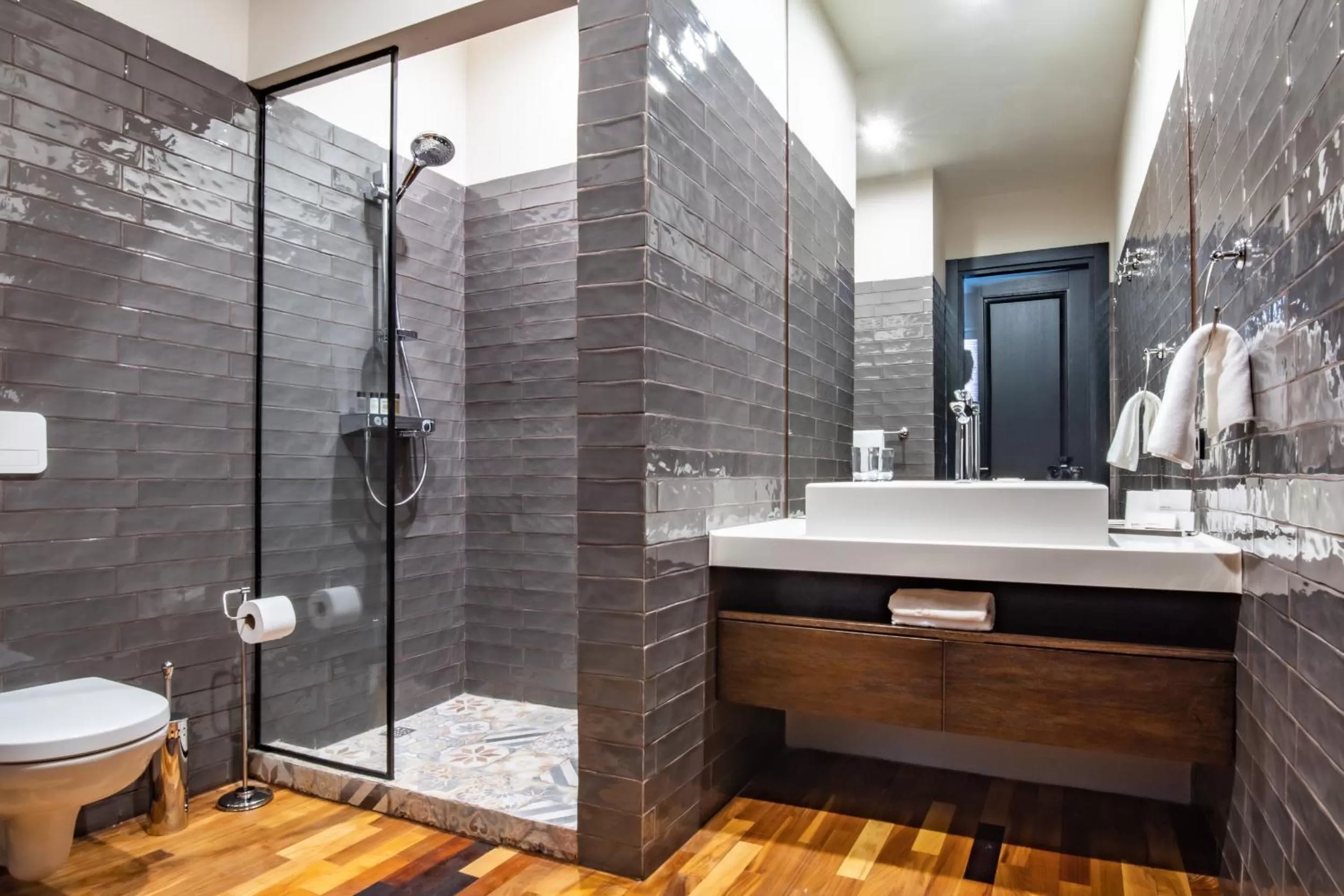 Bathroom in Warm House Apart Hotel