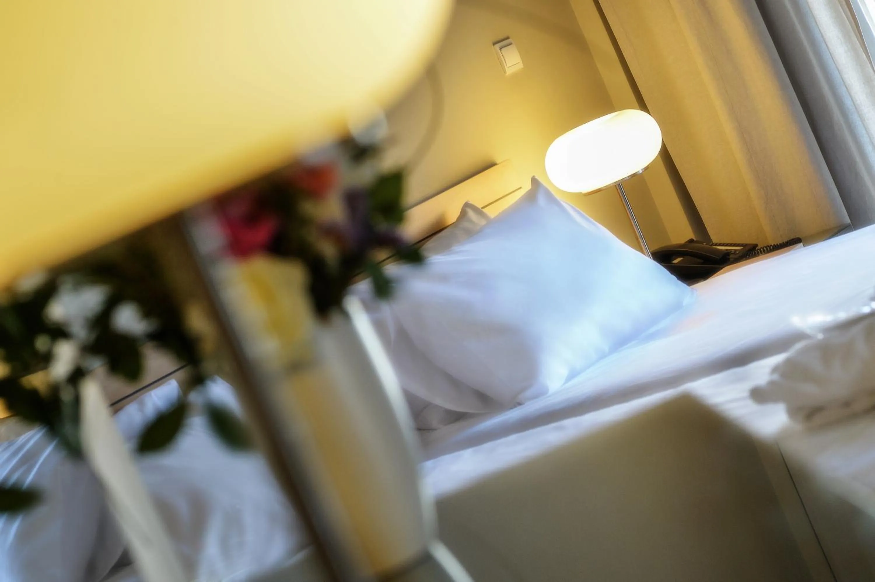 Decorative detail, Bed in Astoria Hotel Thessaloniki