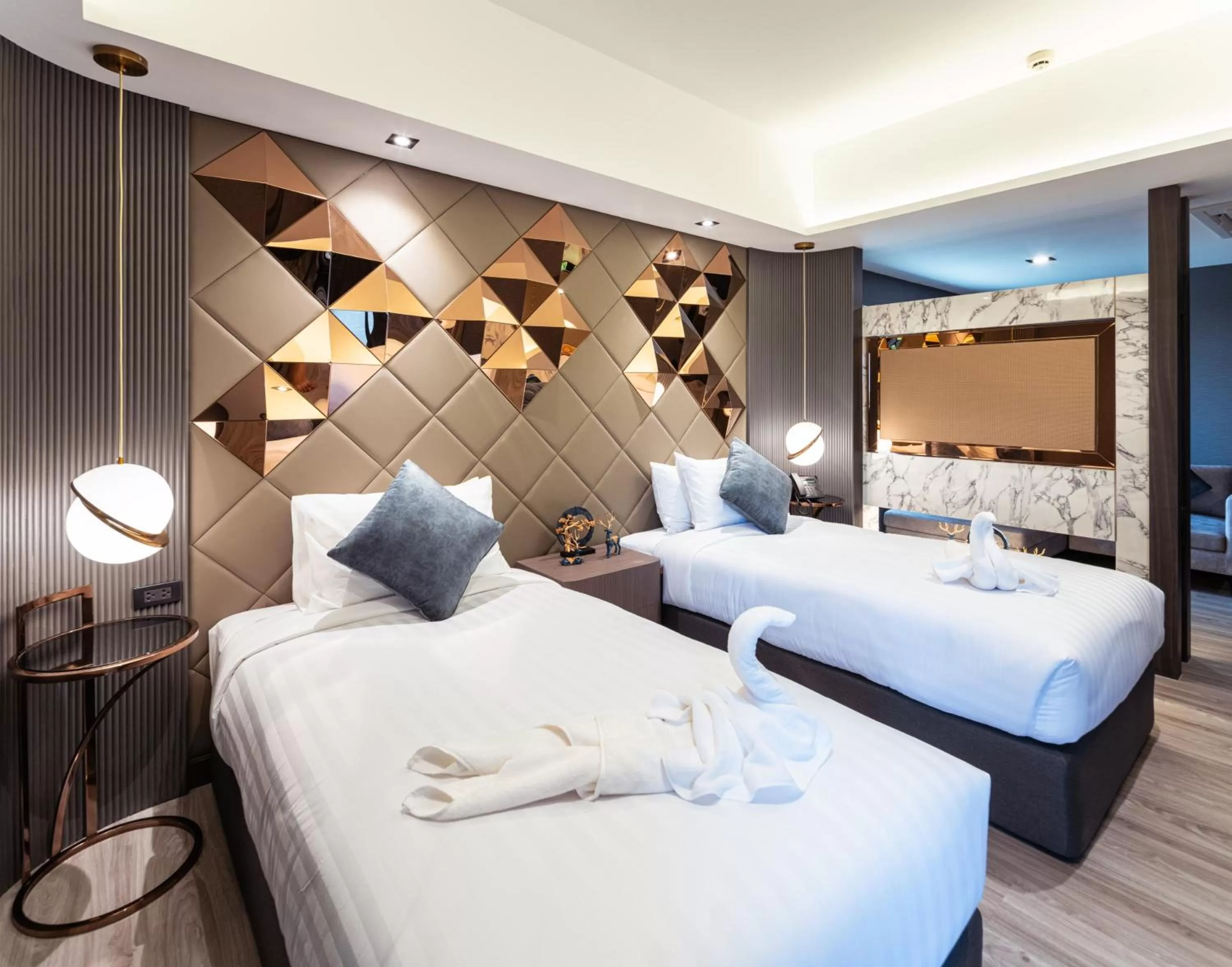 Bedroom, Bed in The One Smart Living