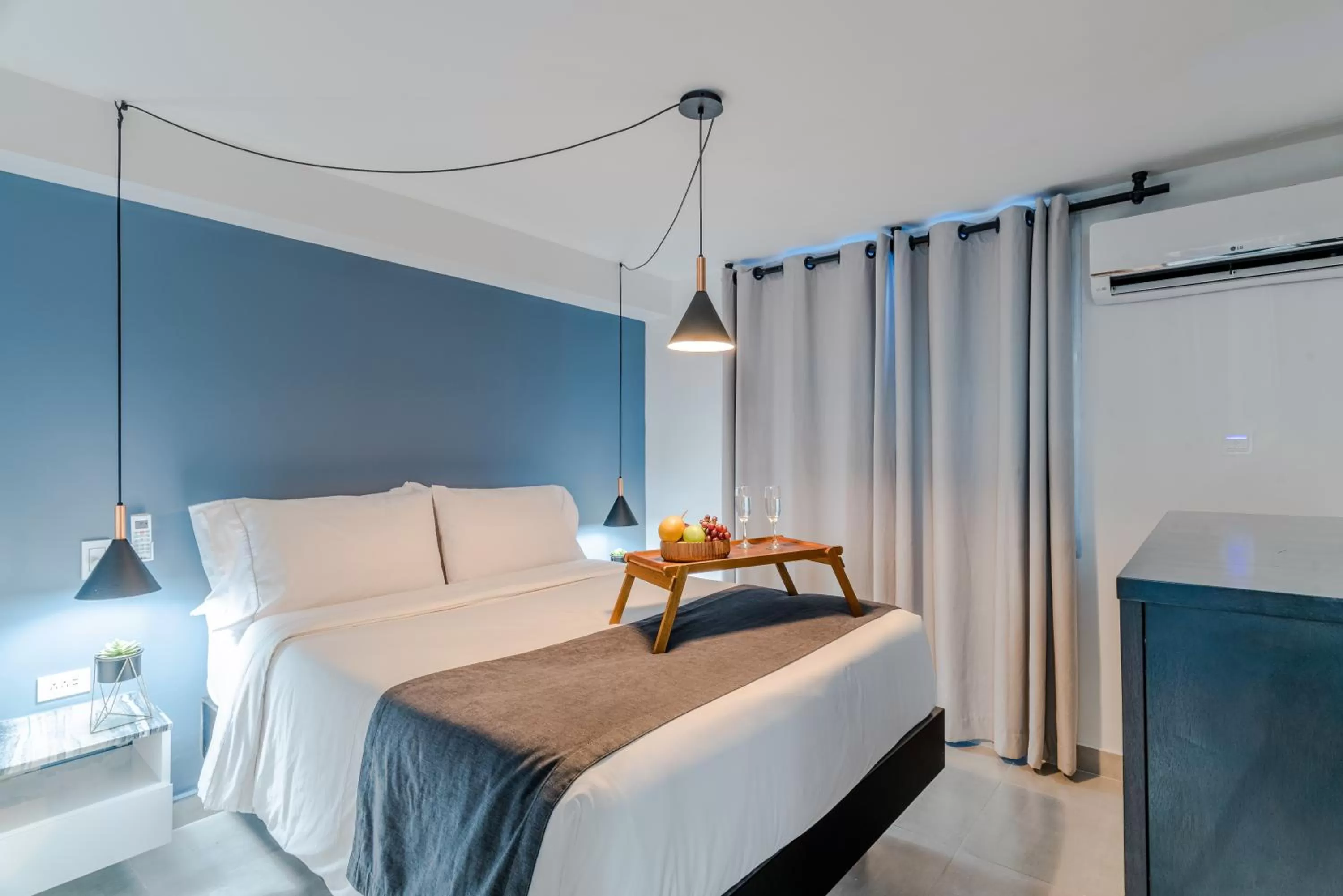 Bed in Viktory Boutique Hotel