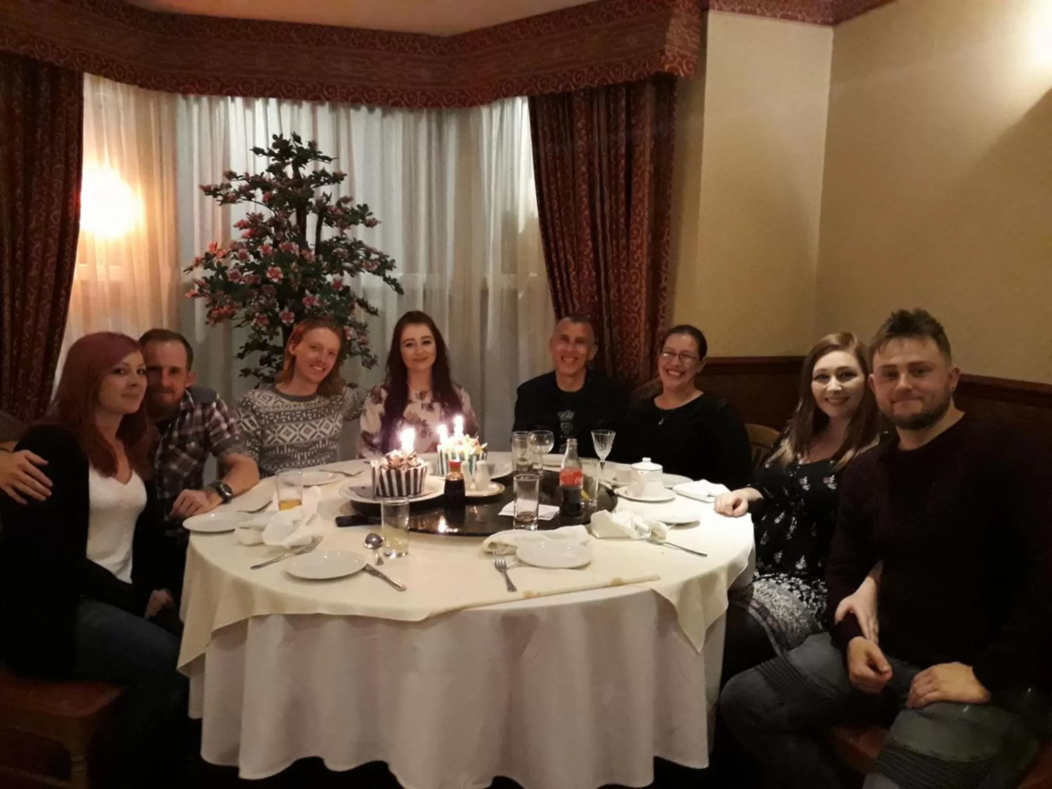 Guests in Garden Hotel