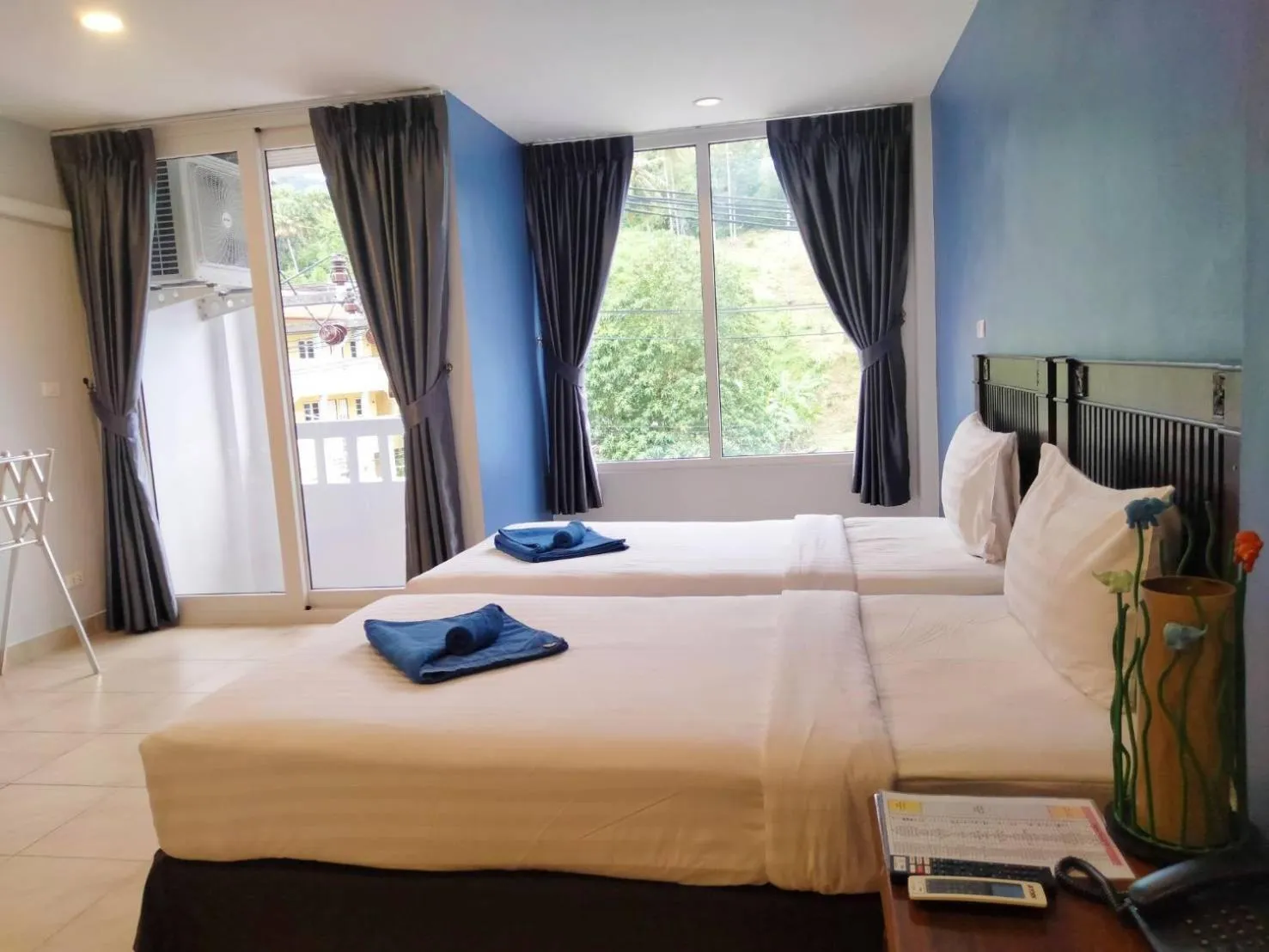 Balcony/Terrace, Bed in Karon Living Room - SHA Plus