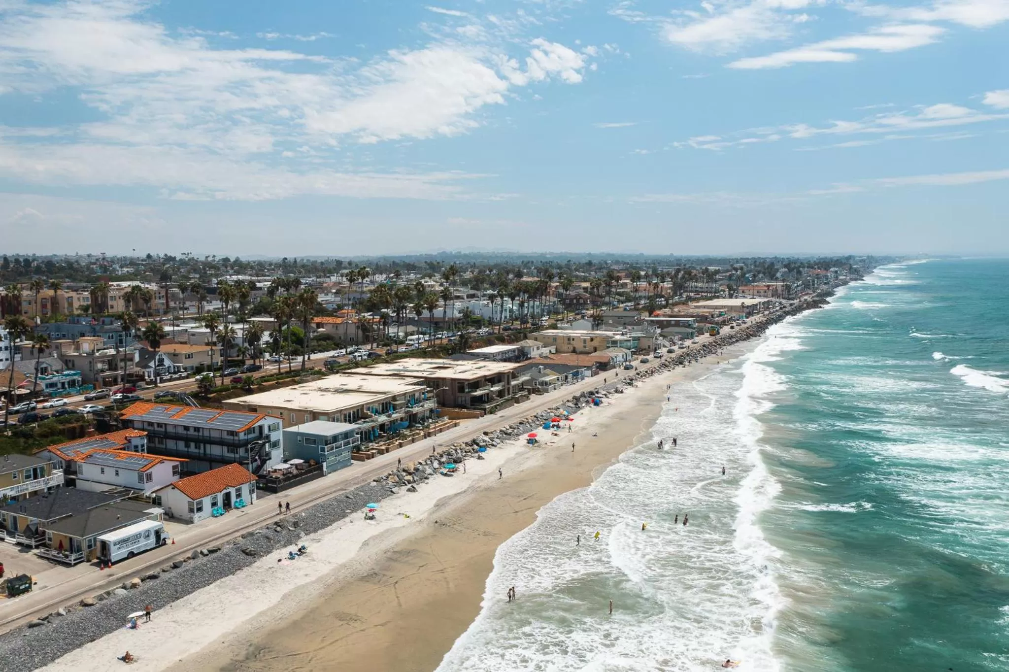 Bird's eye view in The Marbella