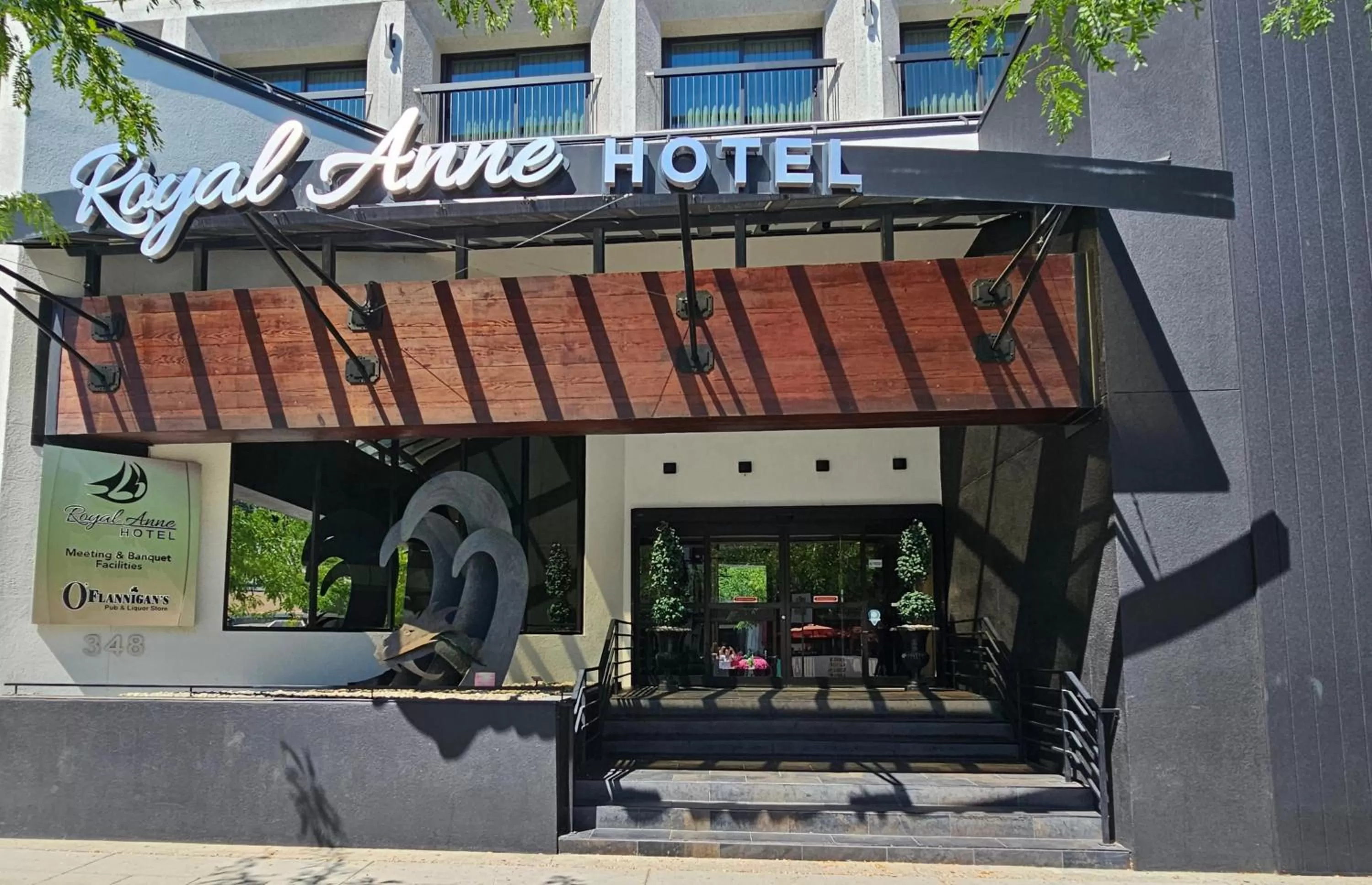 Property building in The Royal Anne Hotel