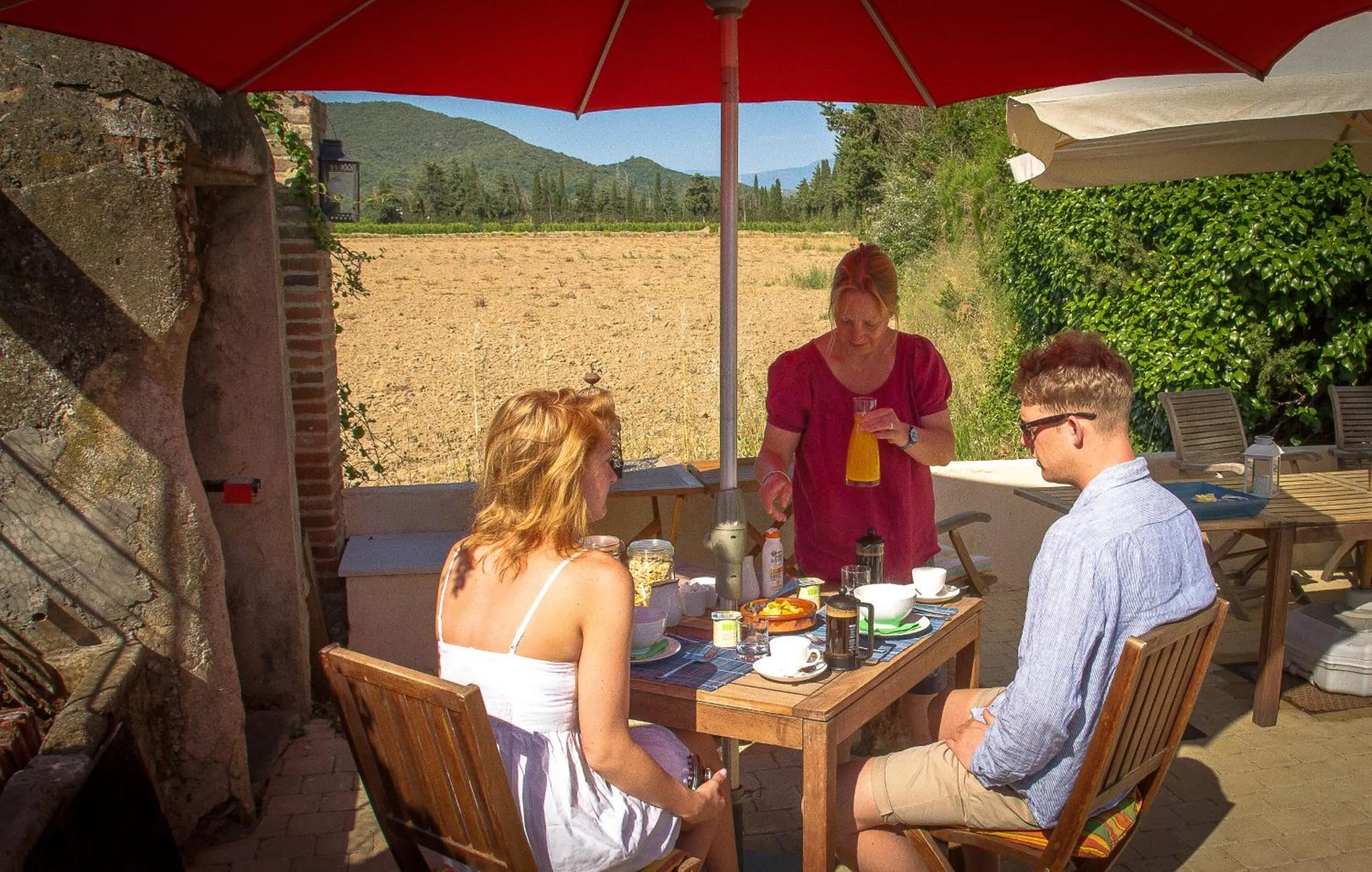 Continental breakfast in Mas St. Joseph