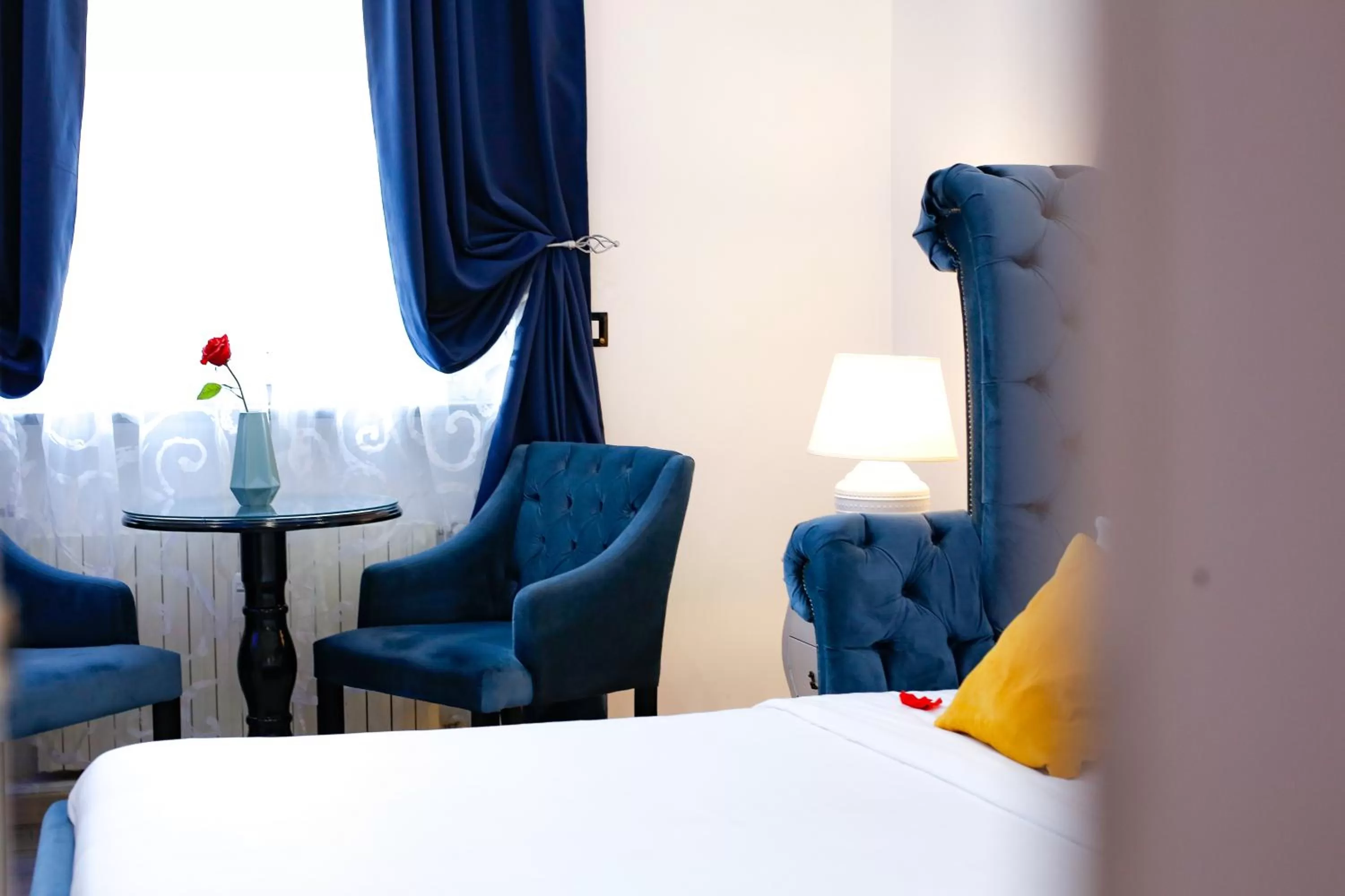 Bed in Escape Luxury Suite - CA Domus Collection