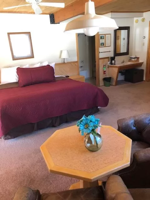 Bed in Sitzmark Sports Lodge