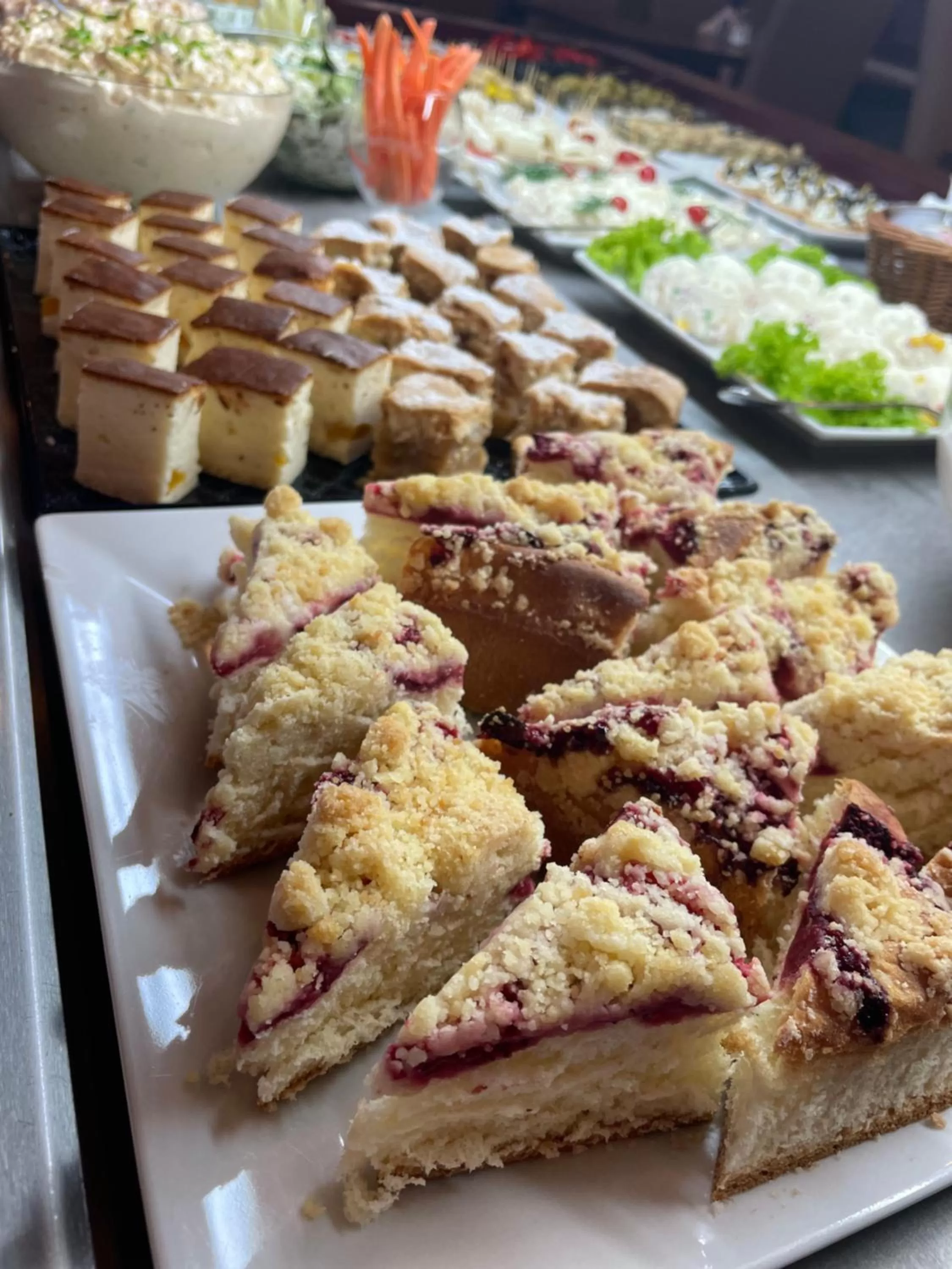 Buffet breakfast in Hotel Great Polonia Conrad Kraków