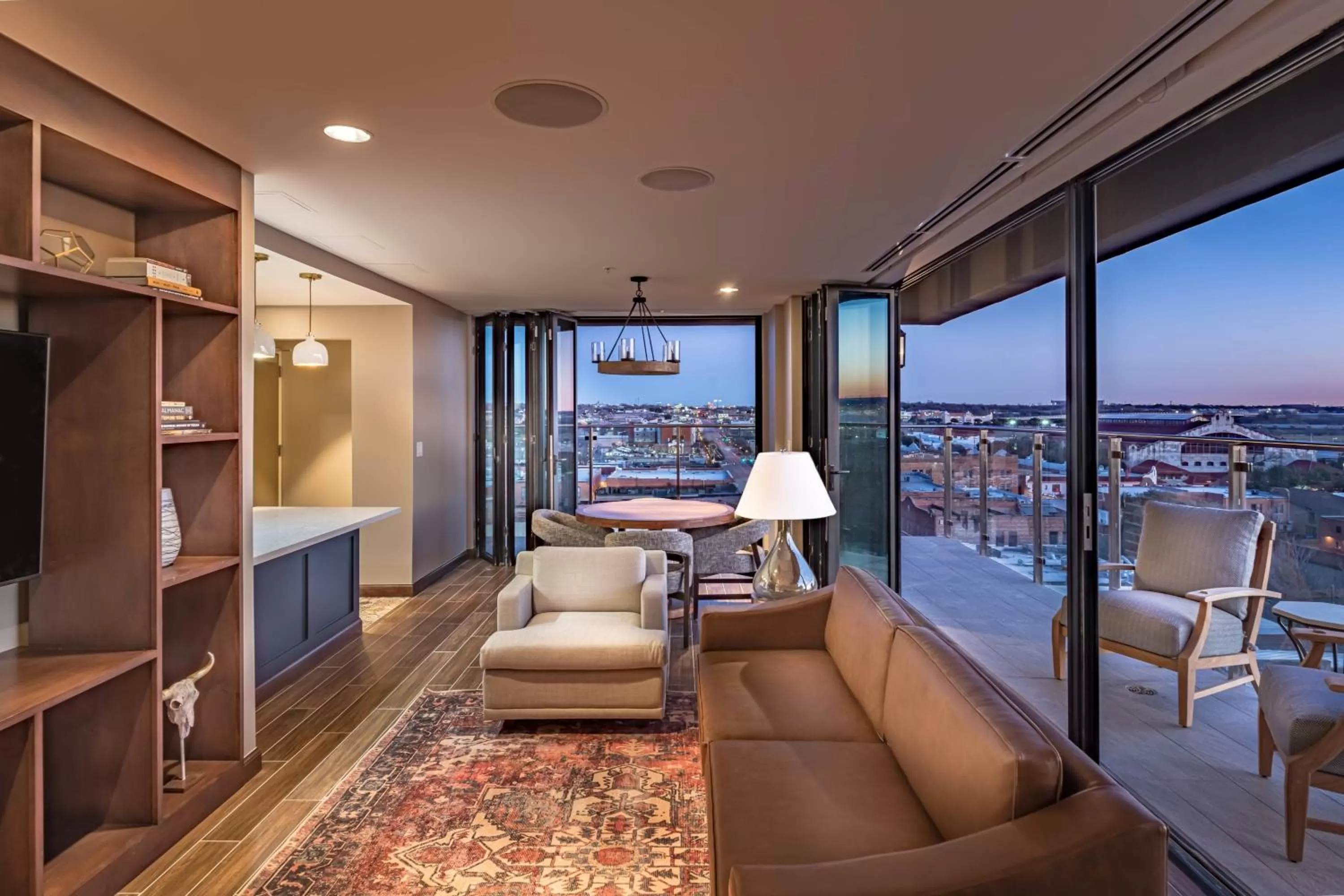 Living room in SpringHill Suites by Marriott Fort Worth Historic Stockyards