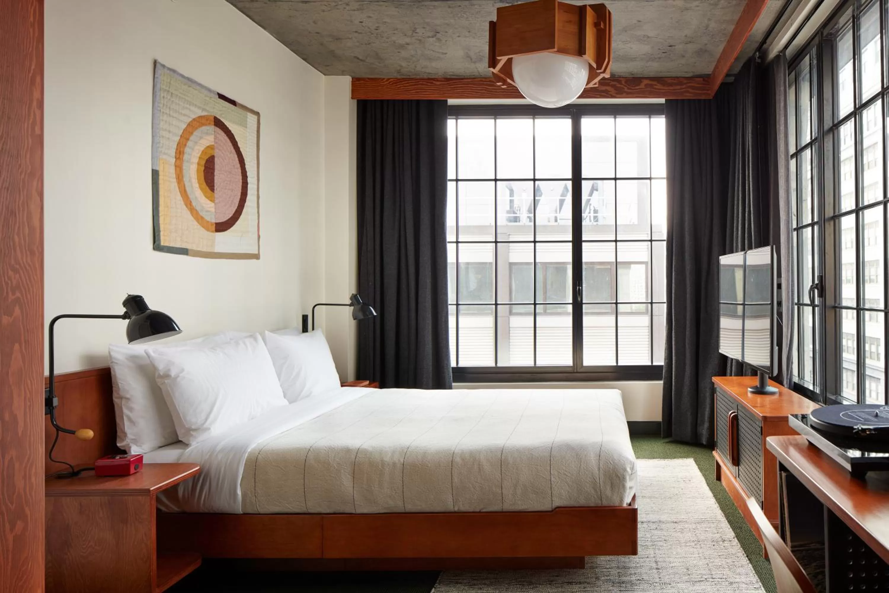 Bed in Ace Hotel Brooklyn
