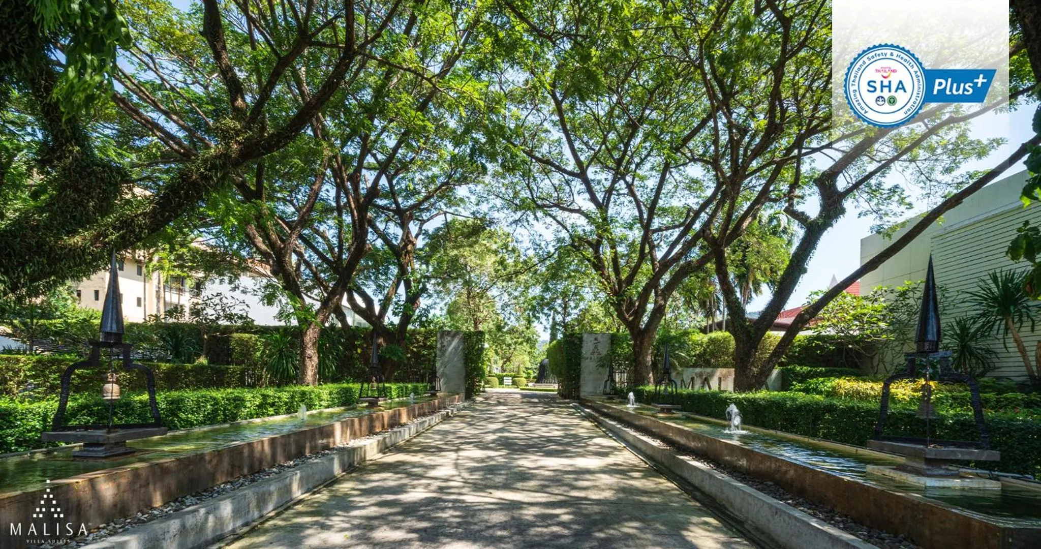 Facade/entrance in Malisa Villa Suites - SHA Extra Plus