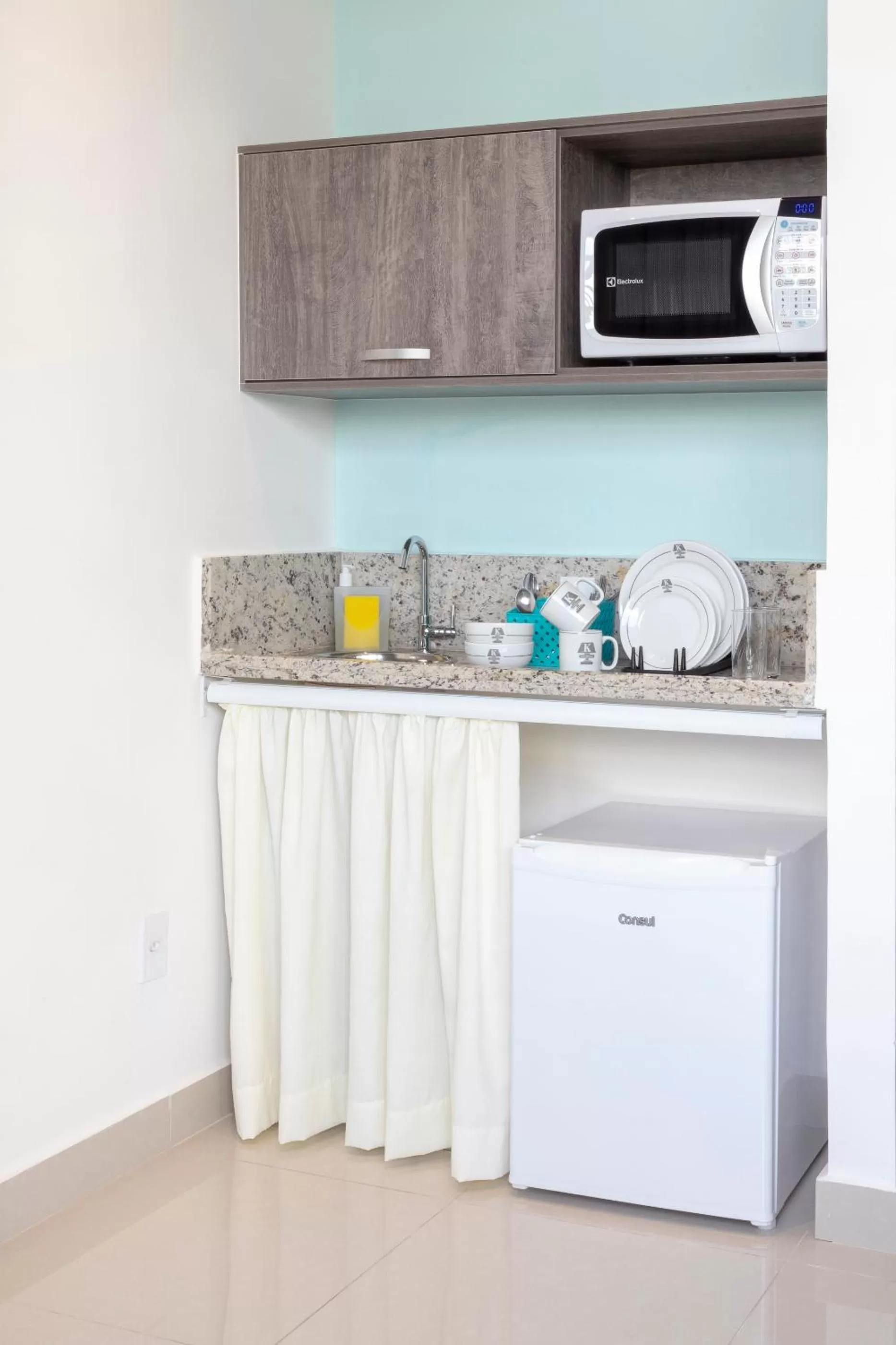 Kitchen/Kitchenette in K1 RESIDENCE no Taquaral