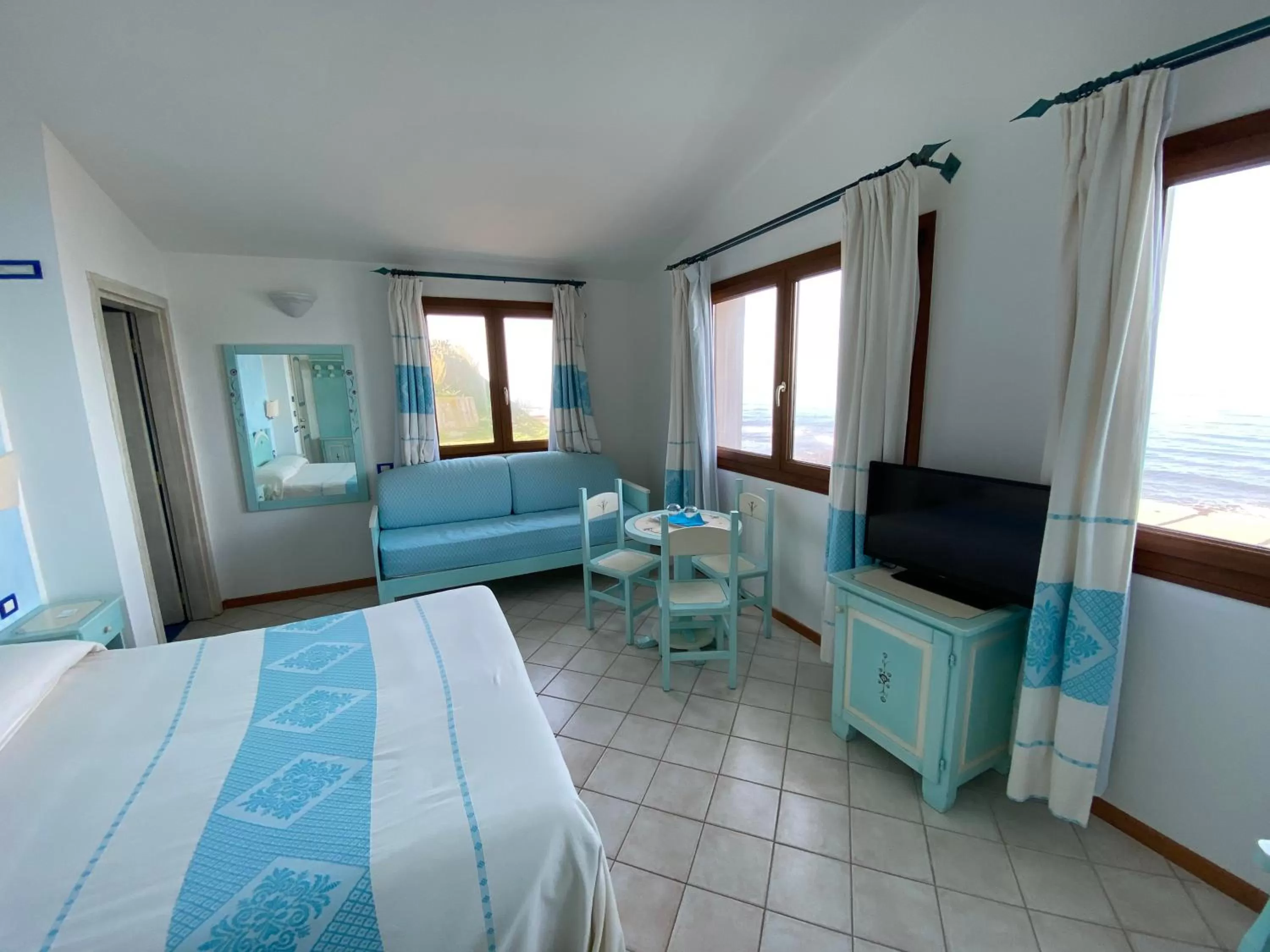 Photo of the whole room in La Locanda del Mare