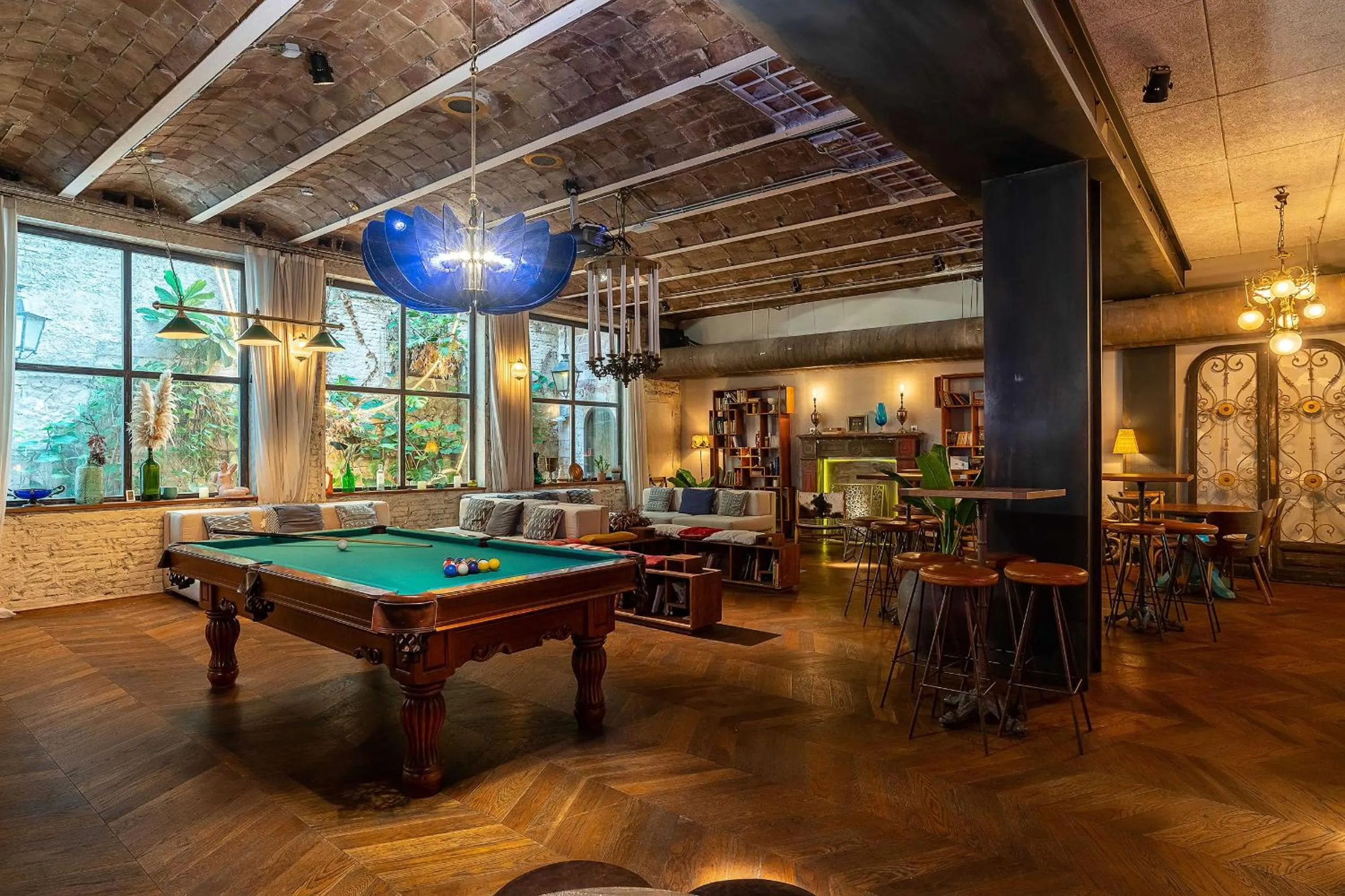 Communal lounge/ TV room in Casa Gracia