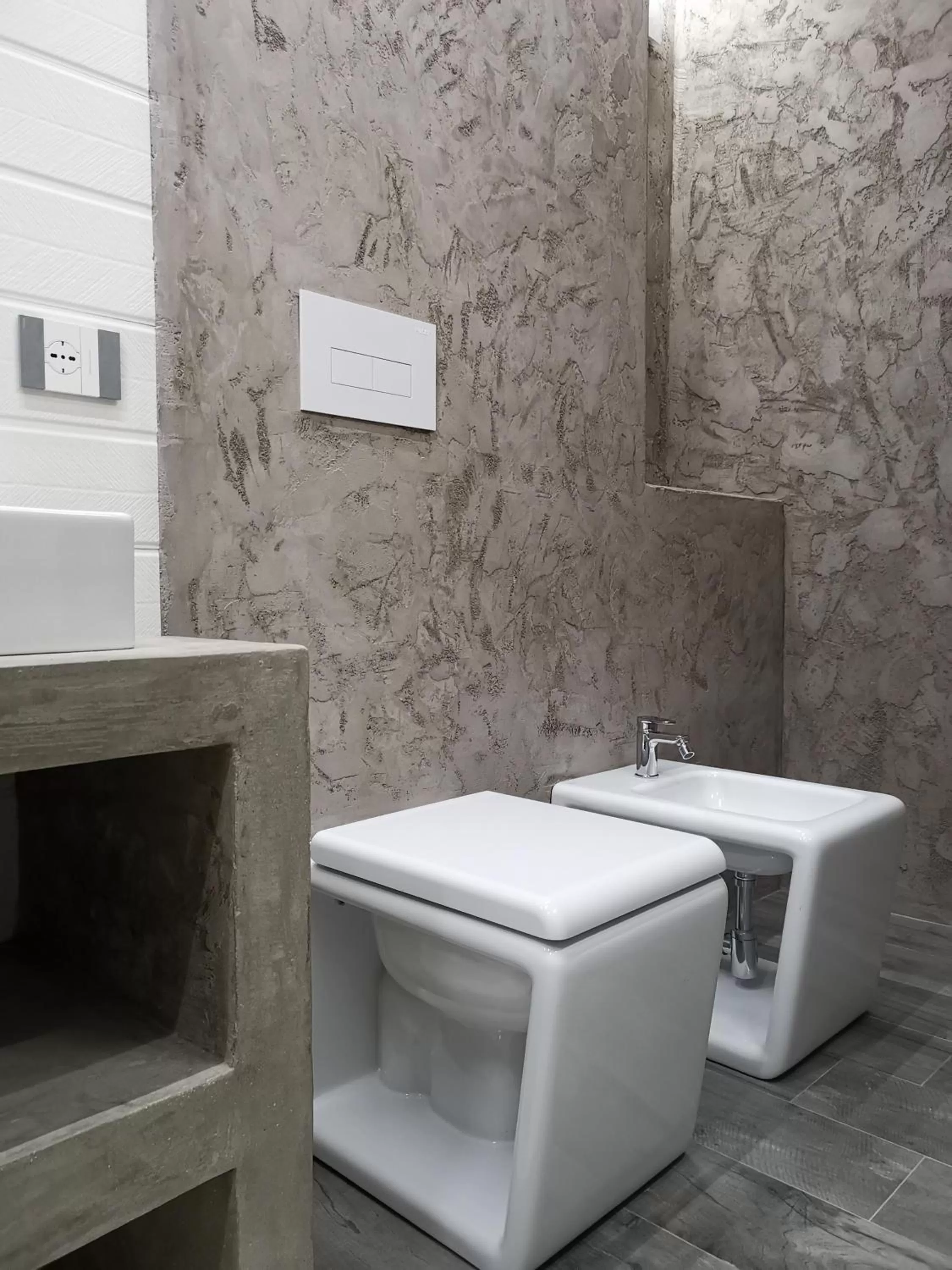 Bathroom in Black Market Hotel