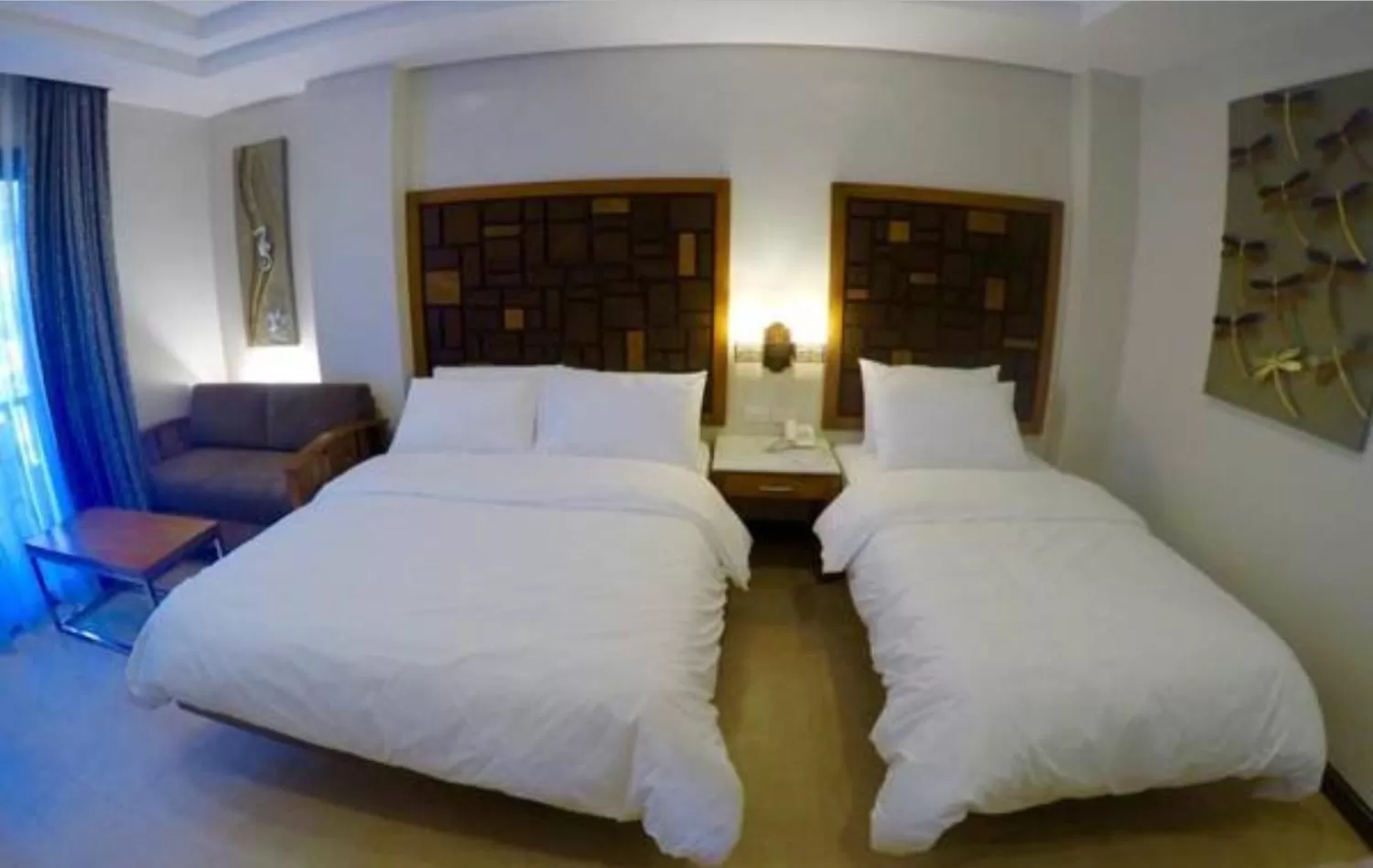 Bedroom, Bed in MO2 Lagoon Coron